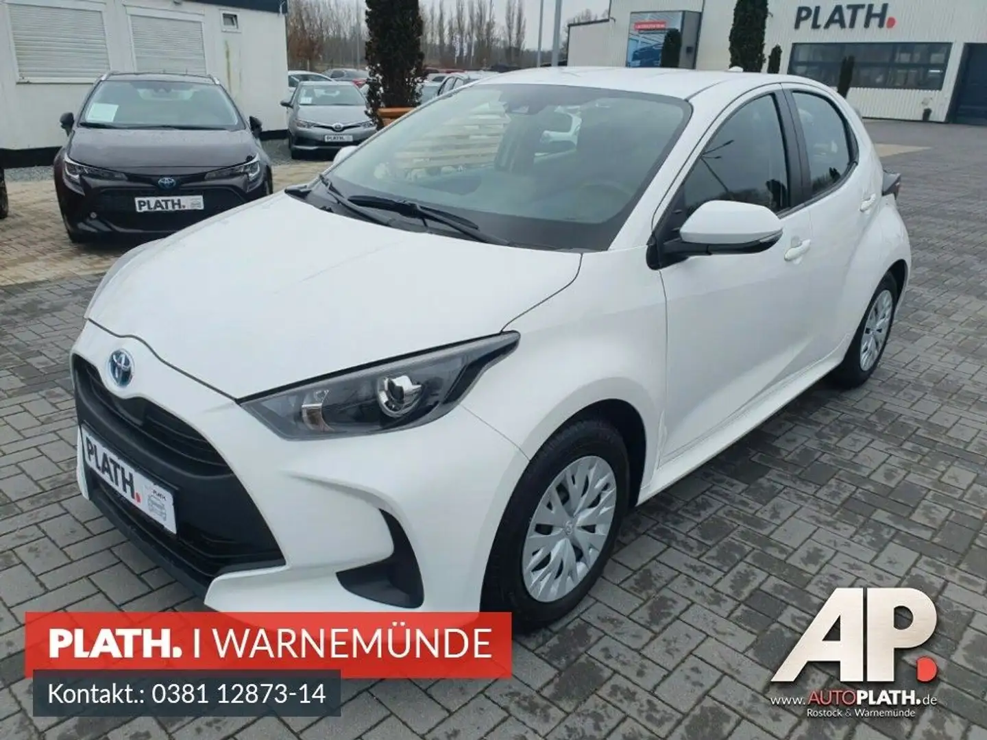 Toyota Yaris Hybrid Comfort Weiß - 1