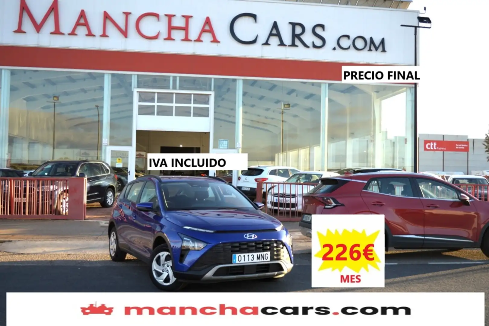 Hyundai BAYON 1.2 MPI Klass Azul - 2