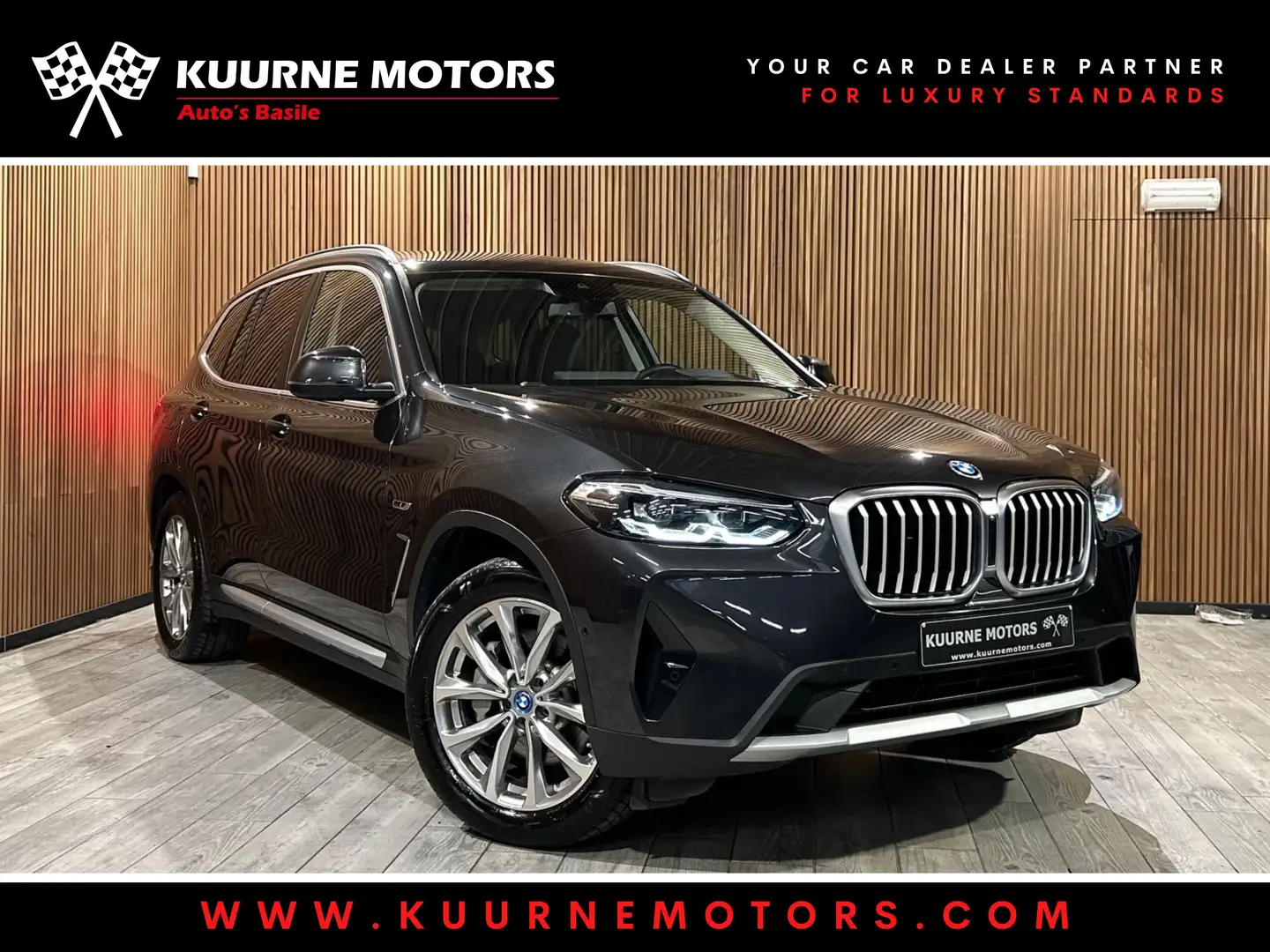 BMW X3 xDrive30e Alu19"/Leder/Cam/SportZet *1j garantie* Grijs - 1