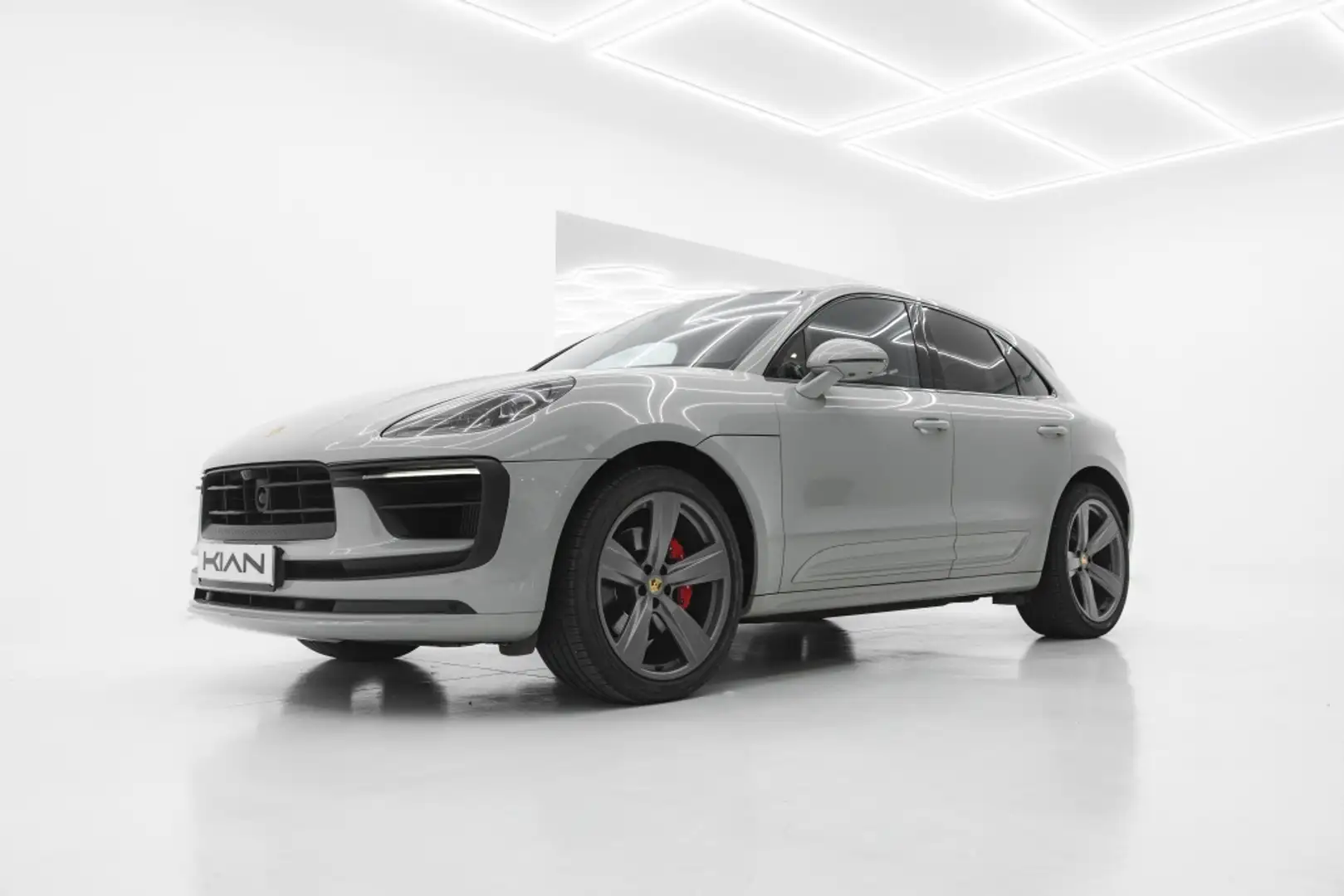 Porsche Macan S Aut. Gris - 1