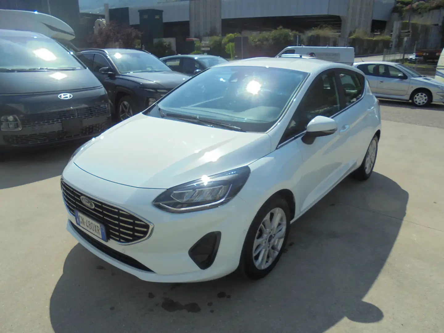 Ford Fiesta 5p 1.1 Titanium Bianco - 2