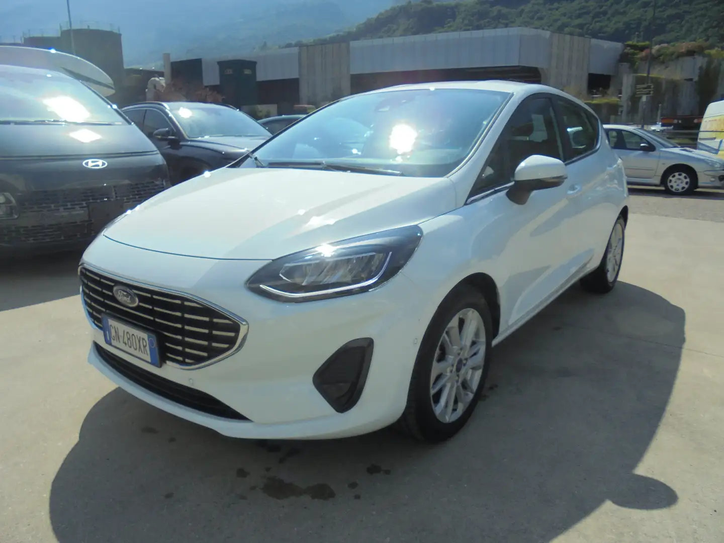 Ford Fiesta 5p 1.1 Titanium Bianco - 1