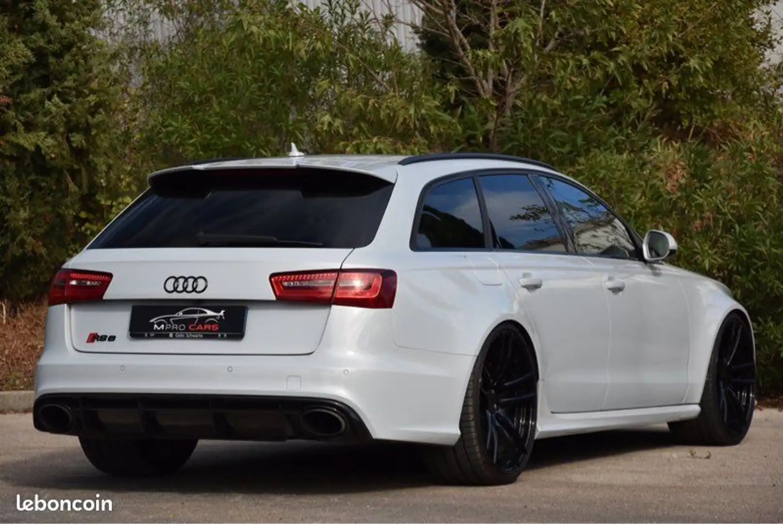 Audi RS6 AVANT QUATTRO V8 TFSI 4.0 560ch BVA C7 Blanco - 2