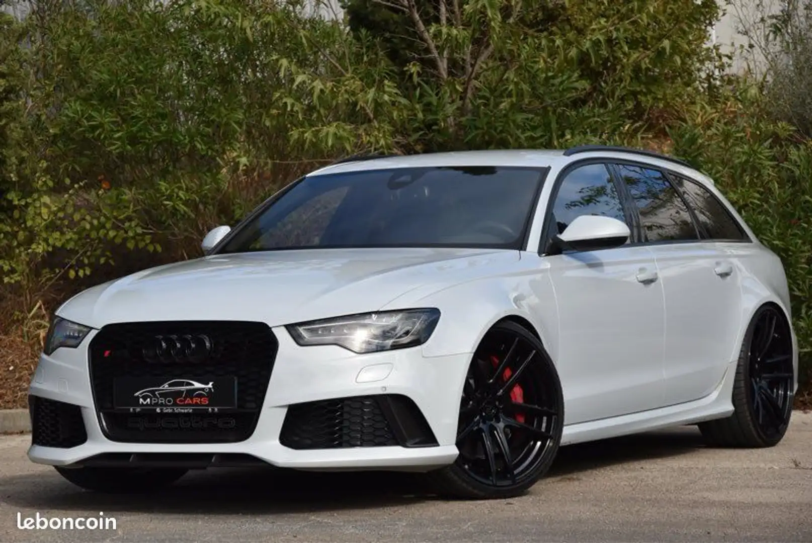 Audi RS6 AVANT QUATTRO V8 TFSI 4.0 560ch BVA C7 Blanco - 1