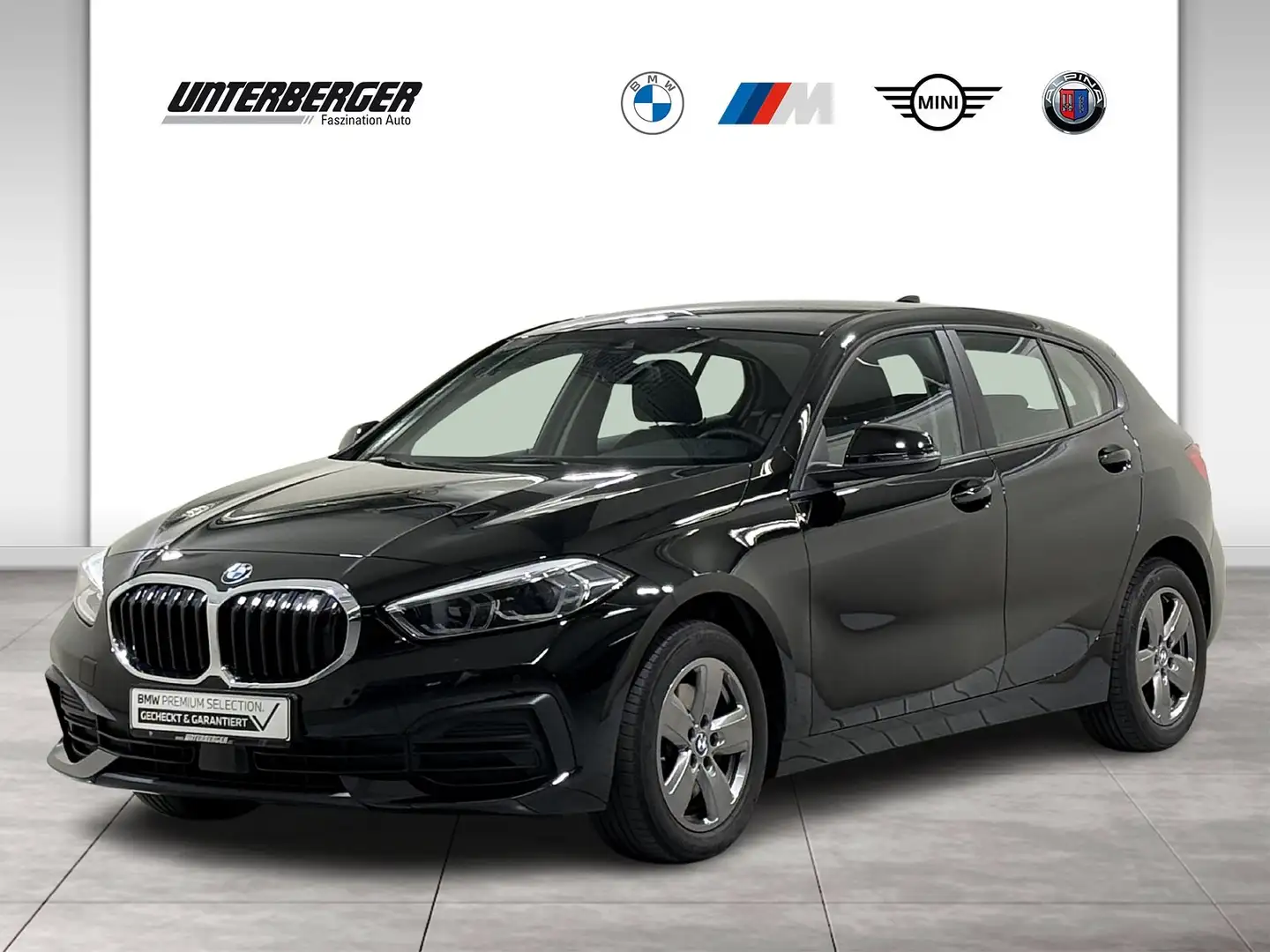 BMW 118 i Aut Navi LED Sportsitze PDC DAB MFL Nero - 1