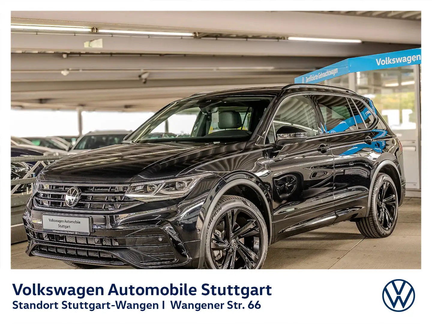 Volkswagen Tiguan Allspace R-Line 2.0 TSI DSG Navi Kamera L Schwarz - 1
