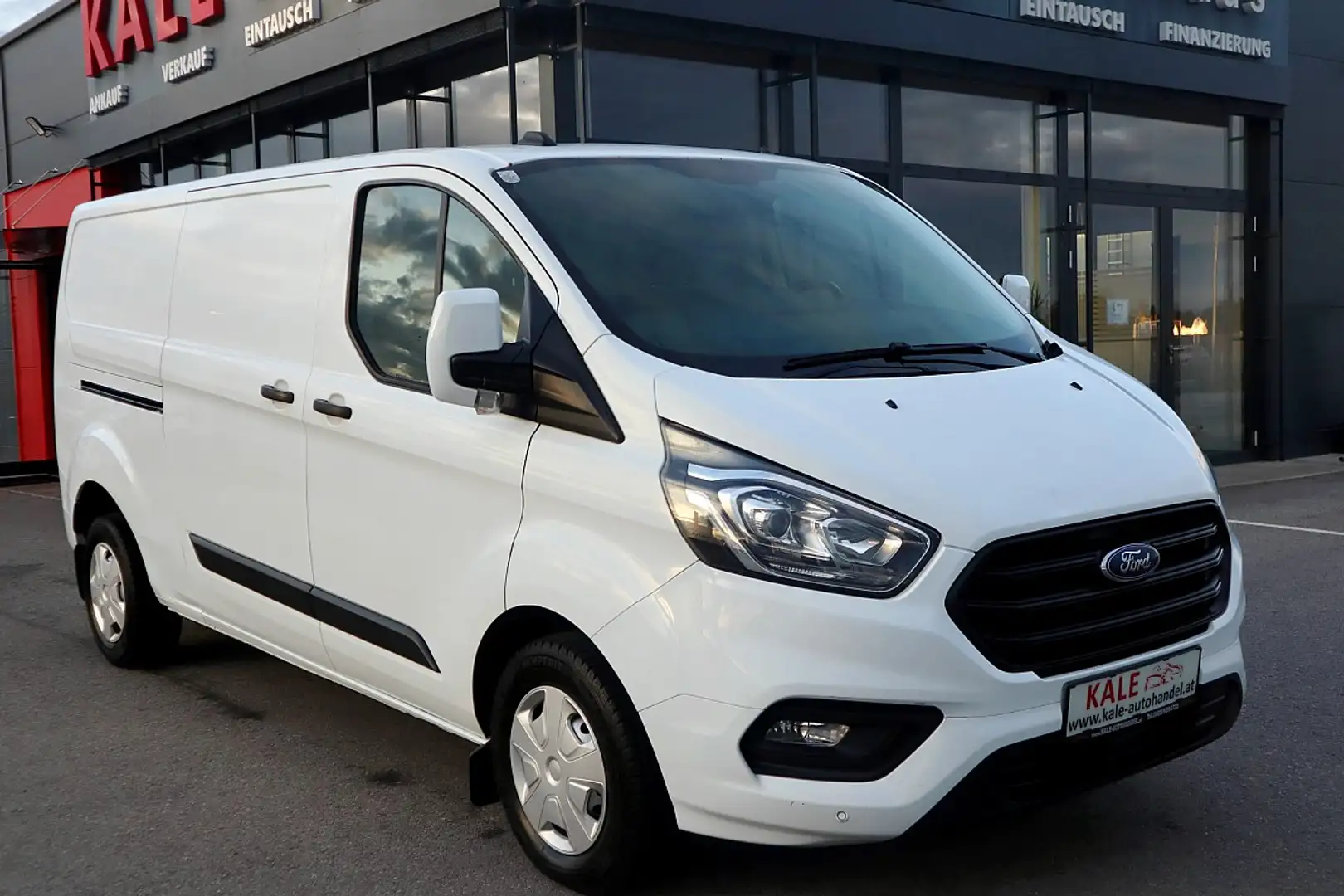 Ford Transit Custom Kasten 2,0 TDCi L2H1 300 Trend*1.Besitz*Net. Weiß - 2