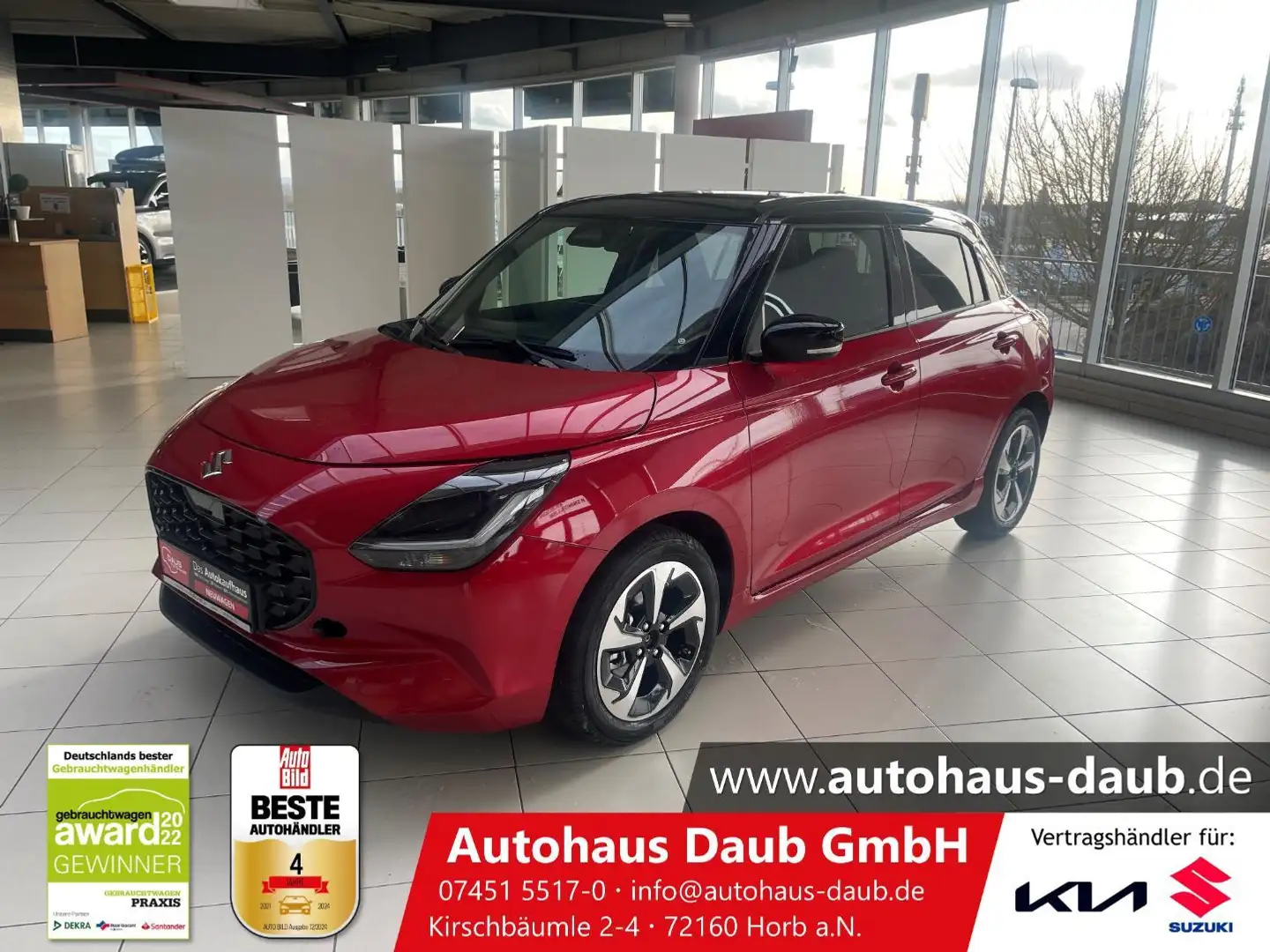 Suzuki Swift 1.2 Dualjet Hybrid Comfort+ Rojo - 2