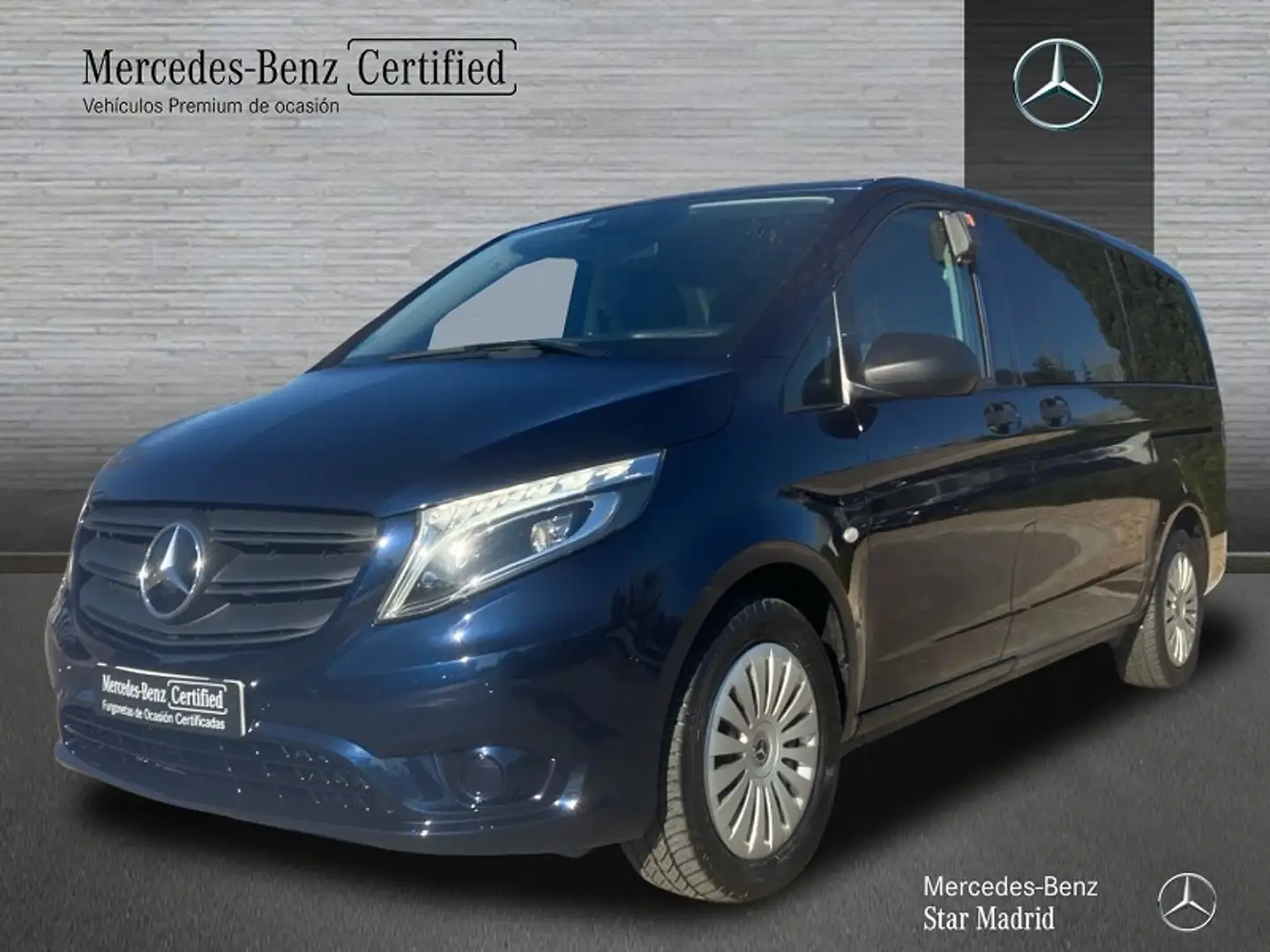Mercedes-Benz Vito Tourer 116 CDI Pro 2020 Larga 9G-Tronic Bleu - 1