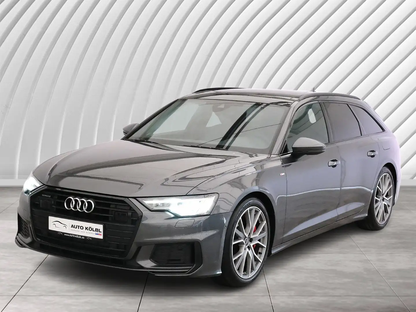 Audi A6 Avant 55 TFSI e quattro sport PANO ACC RFK Grau - 1
