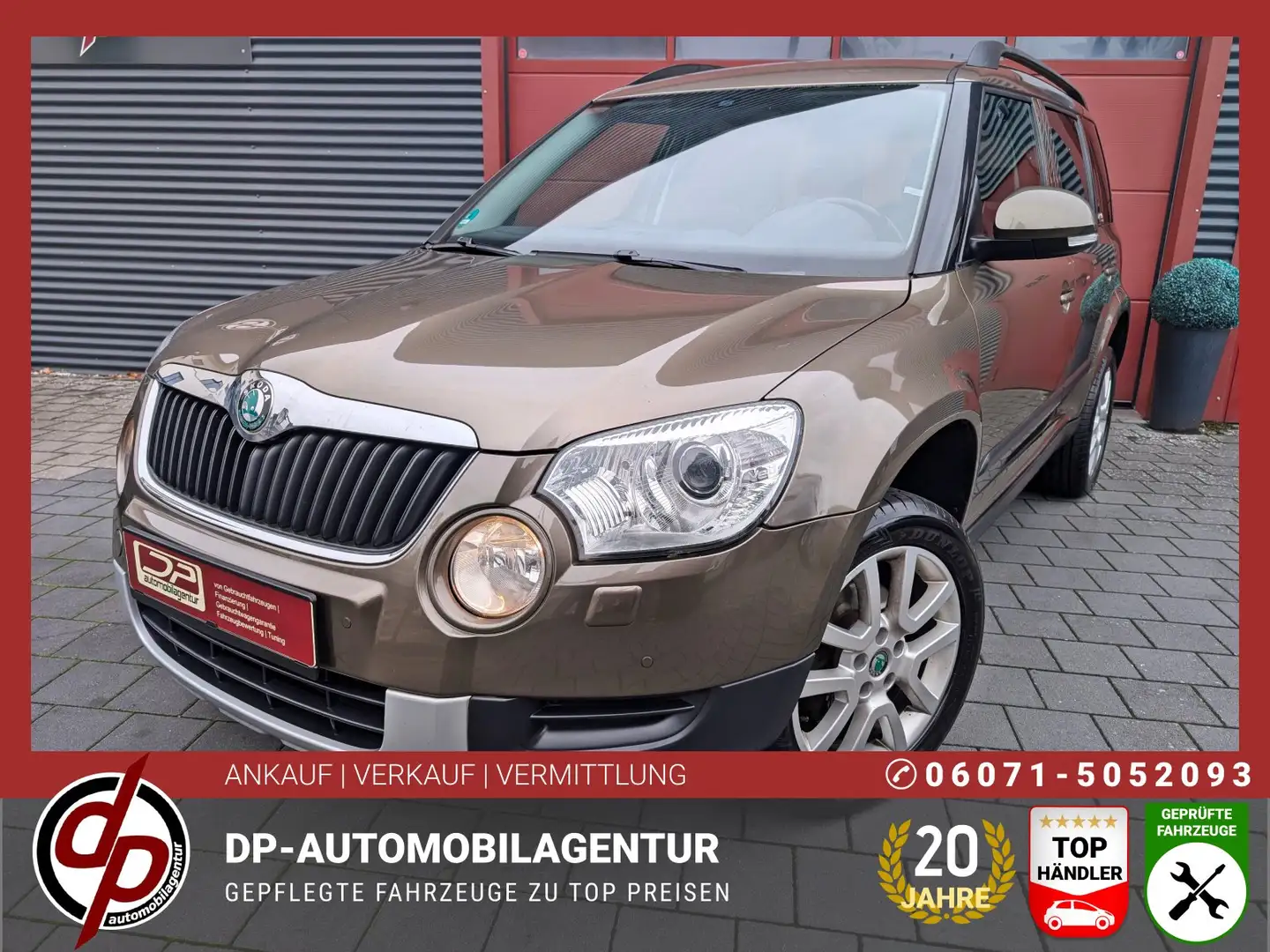 Skoda Yeti Yeti 1.8 TSI "4x4" *1.HAND/ALLRAD/XENON/AHK* Bronze - 1