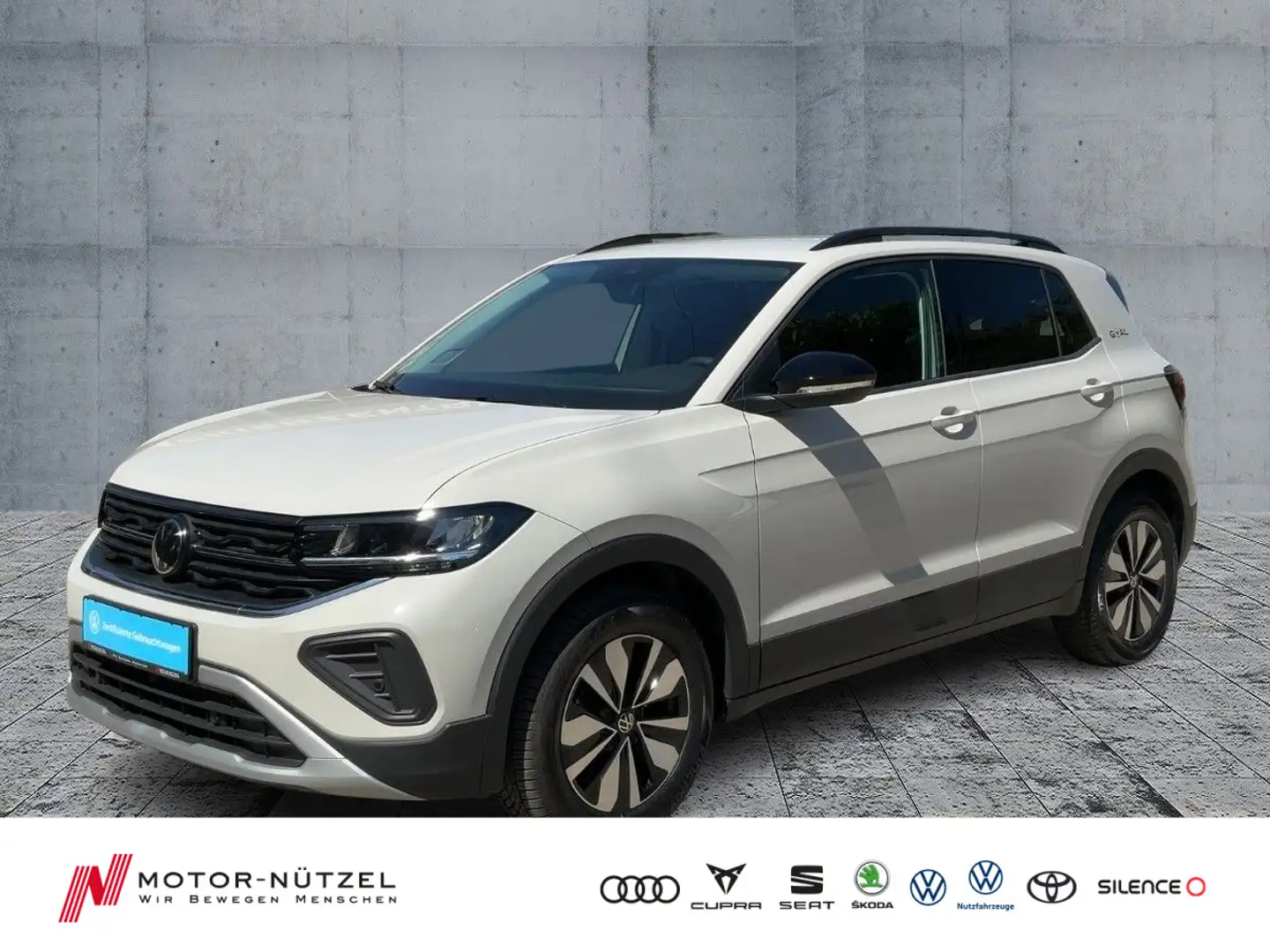 Volkswagen T-Cross 1.0 TSI GOAL 5JG+LED+APP+ACC+SHZ+DAB+16Z Szary - 1