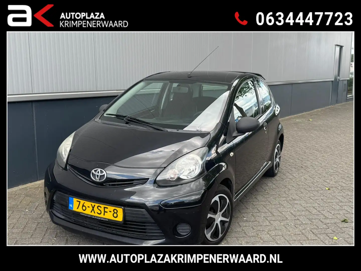 Toyota Aygo 1.0 VVT-i Comfort facelift airco nieuwe apk NAP Чорний - 1