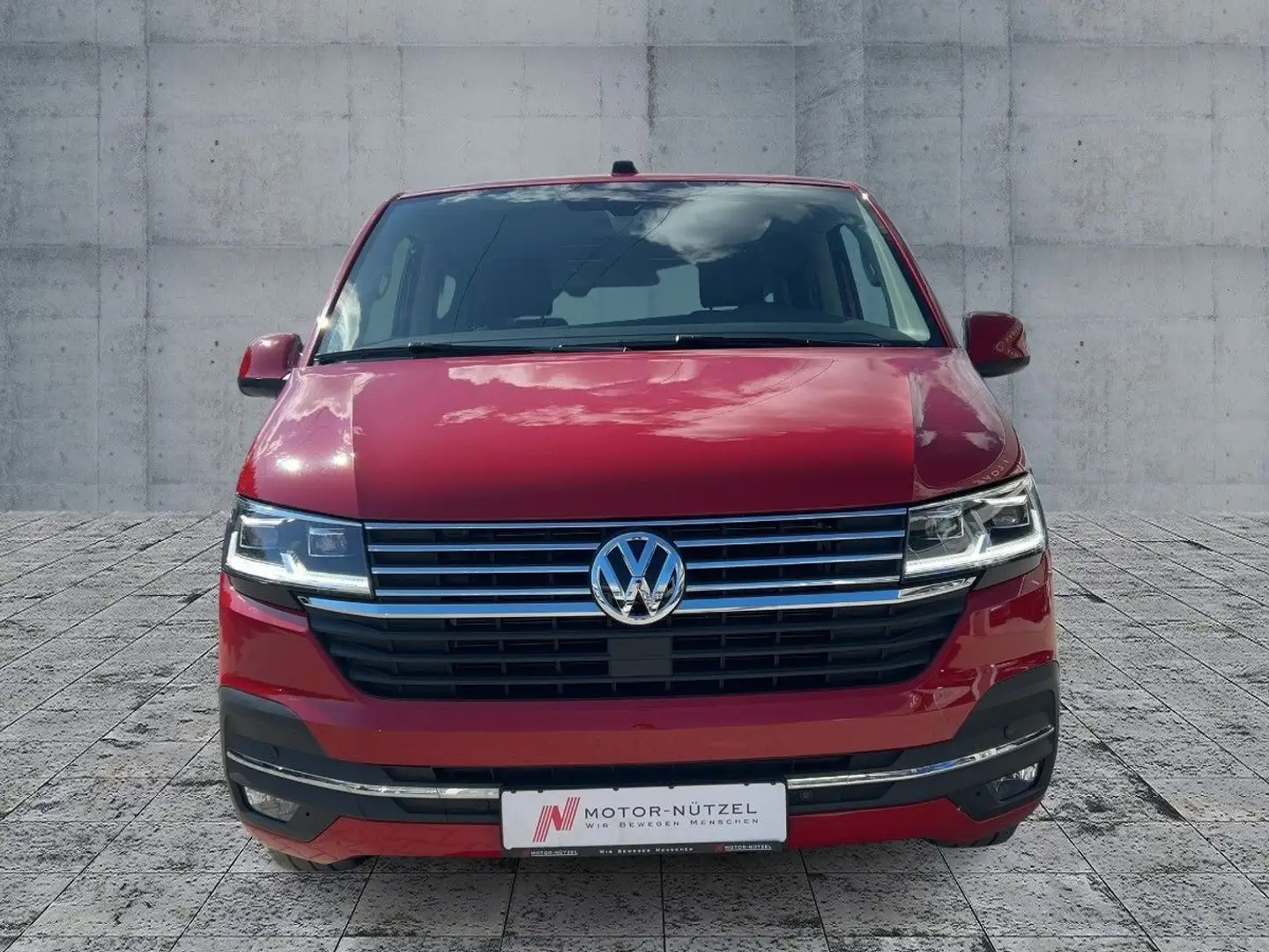 Volkswagen T6.1 Multivan 2.0 TDI DS GENERATION SIX LED+NAVI Rojo - 2