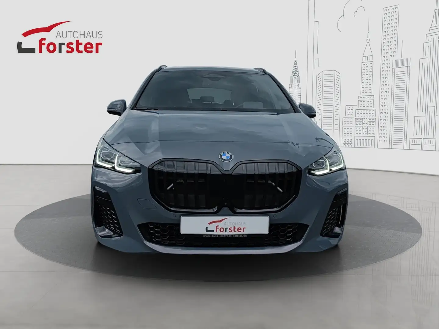 BMW 218 i M Sport ACC Keyless H&K Sound Grigio - 2