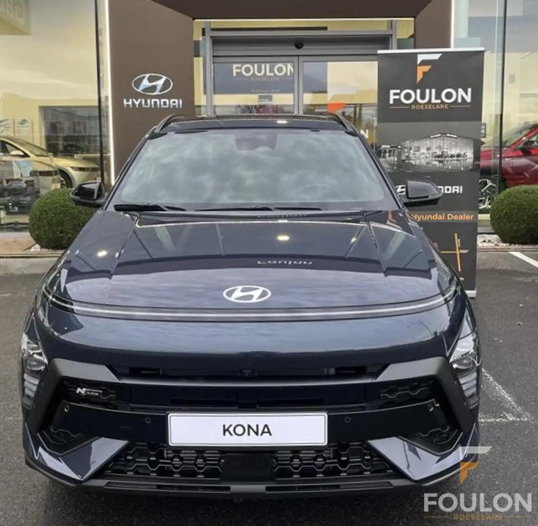 Hyundai KONA 1.6 HYBRID Feel N-Line | meerdere kleuren STOCK Blau - 2