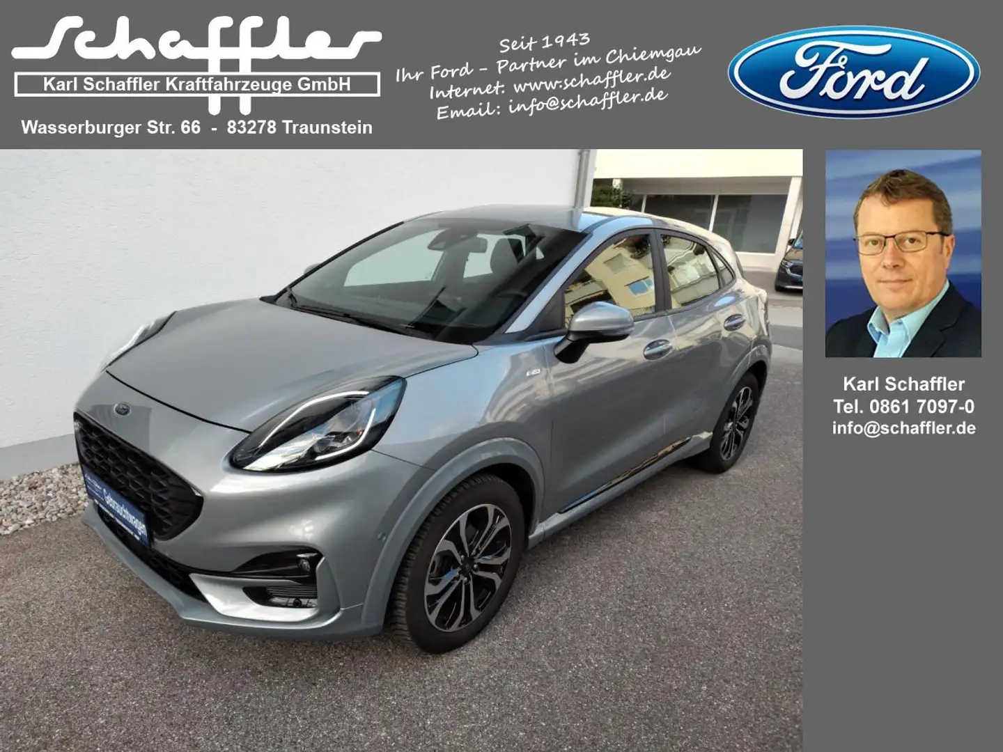 Ford Puma ST-Line Gris - 1