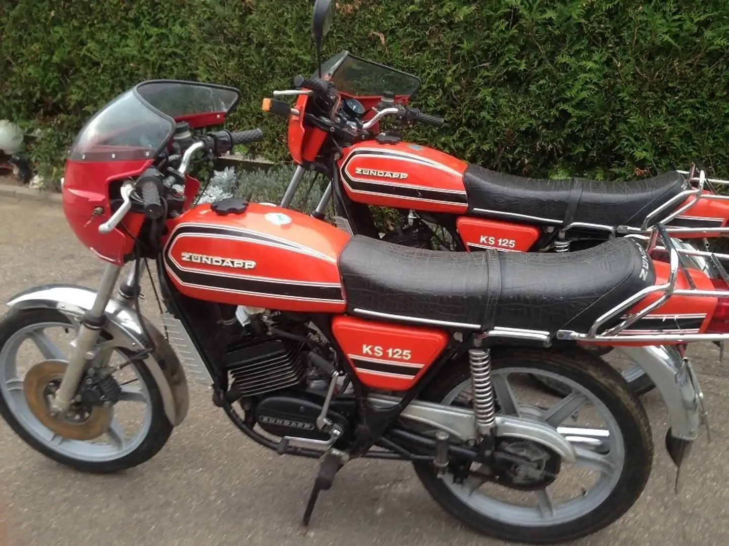 Zündapp KS 125 2 x Zündapp - Typ 521-41 Piros - 1