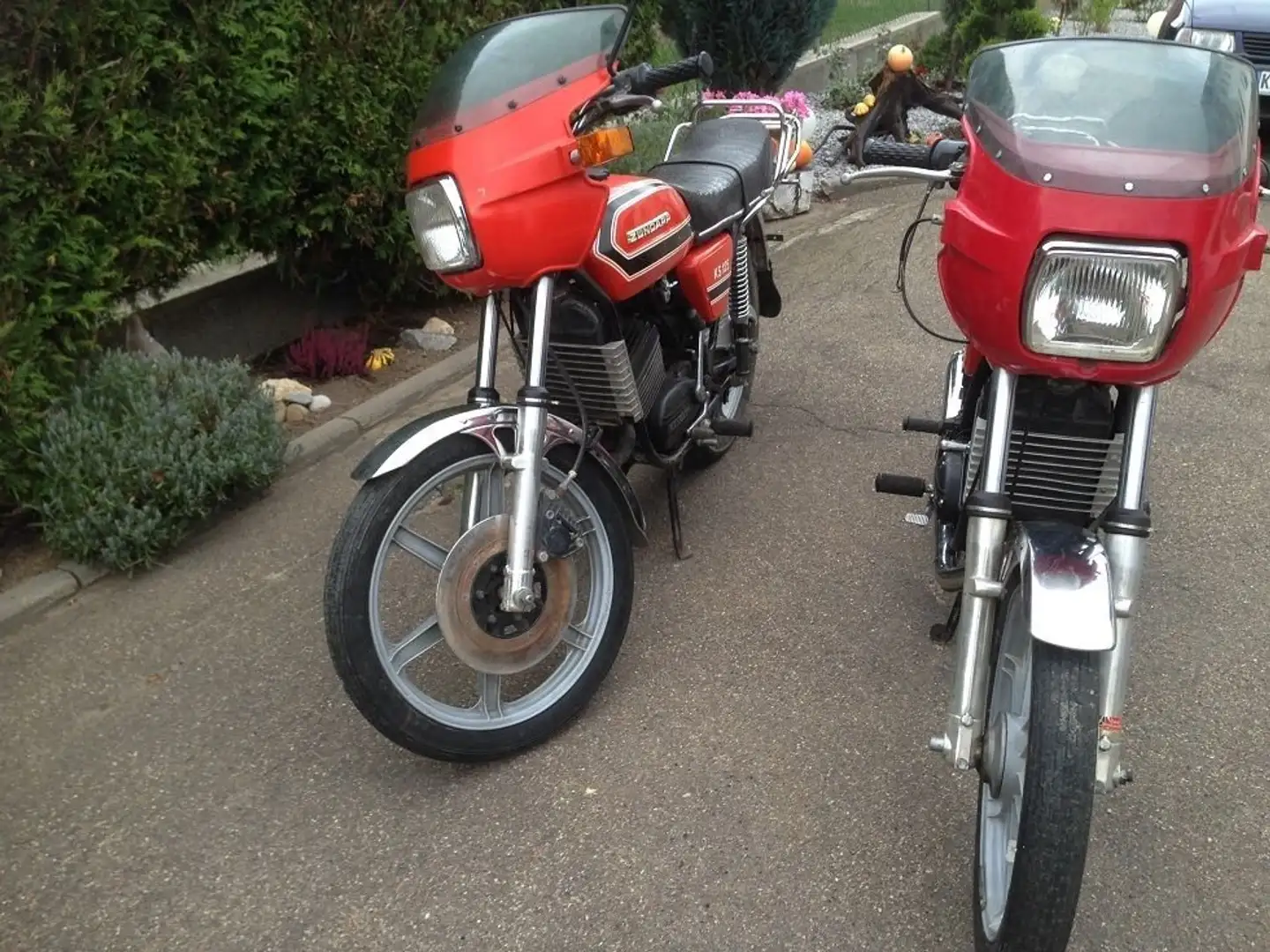 Zündapp KS 125 2 x Zündapp - Typ 521-41 Piros - 2