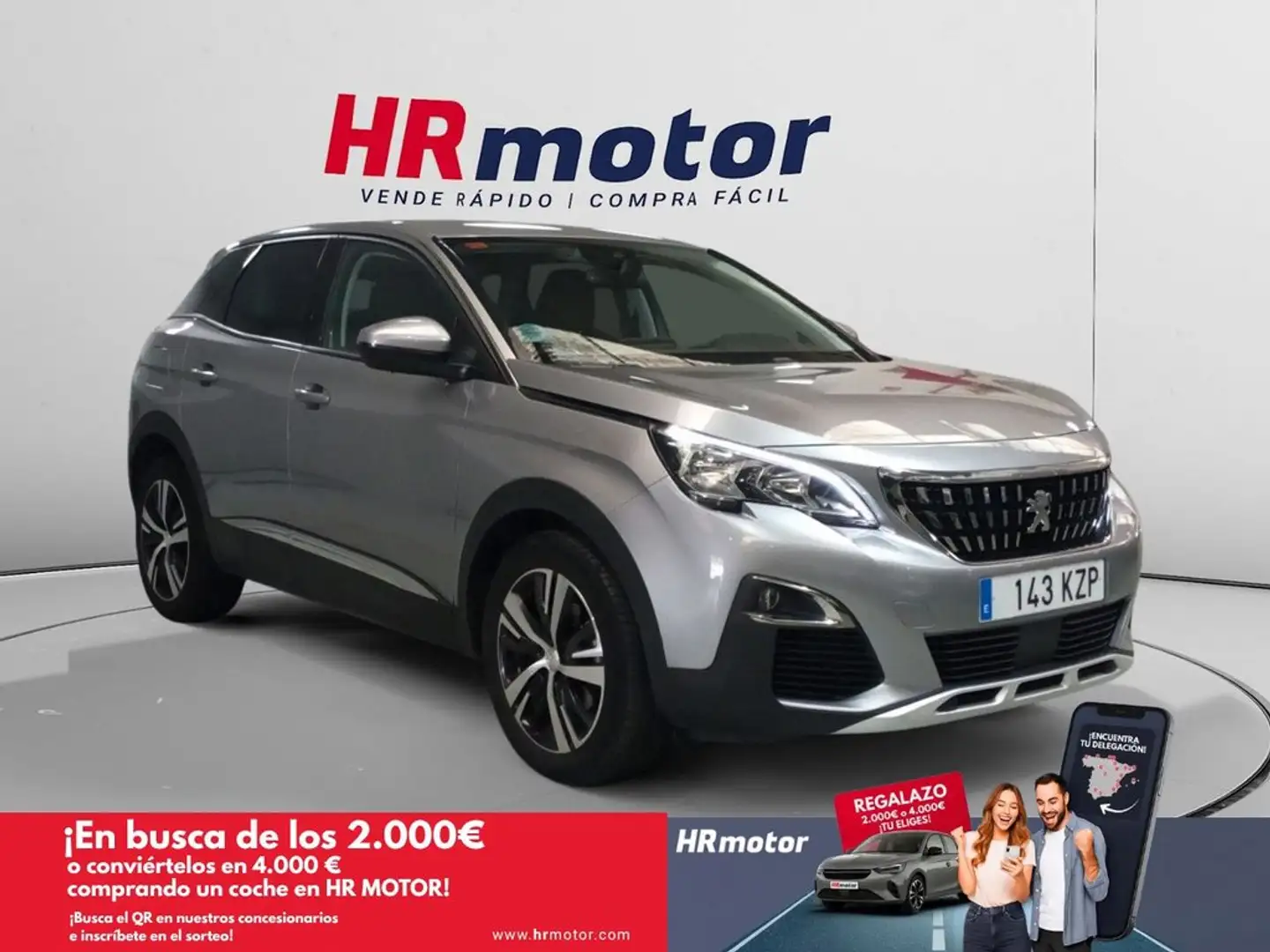 Peugeot 3008 Allure Gris - 1