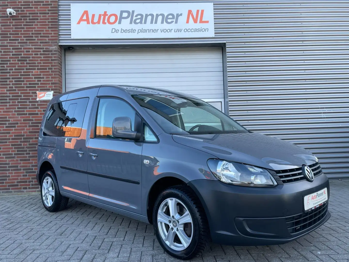 Volkswagen Caddy 1.2 TSI! Airco! 7-Persoons! 2x Schuifdeuren! Grijs - 1