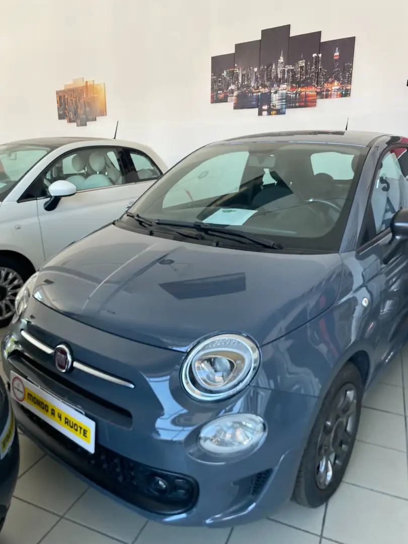 Fiat 500 500 1.0 hybrid Connect 70cv Gris - 1