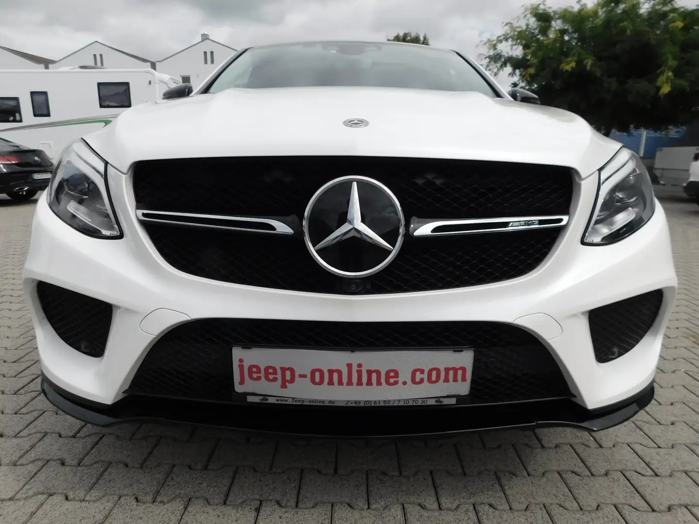 Mercedes-Benz GLE 43 AMG GLE 43 AMG Cpé+Top Ausstatt.+AHK+21",2.Hd DB-SH Weiß - 1