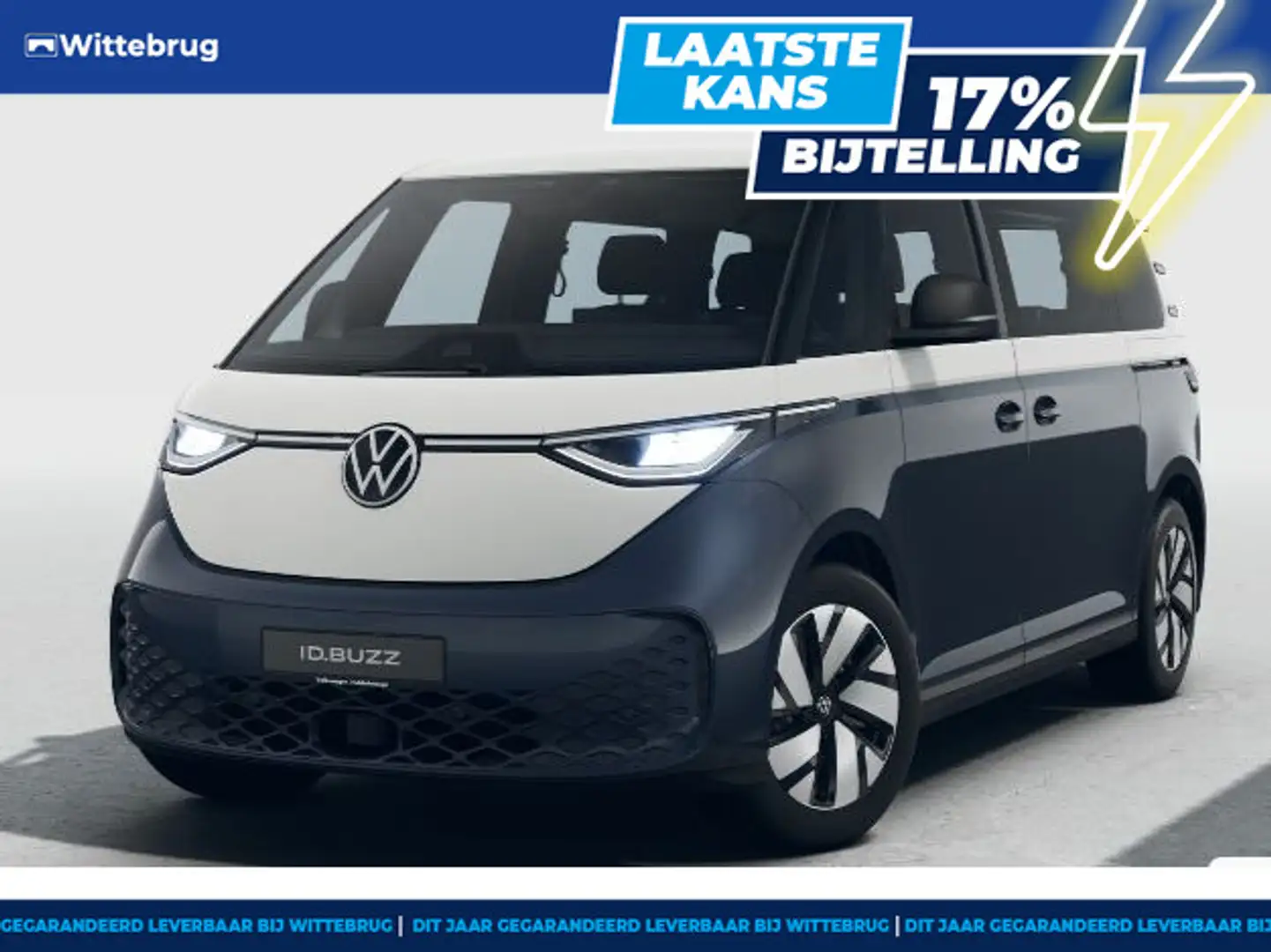 Volkswagen ID. Buzz Pro Bulli 86 kWh LWB 6p. Blauw - 1