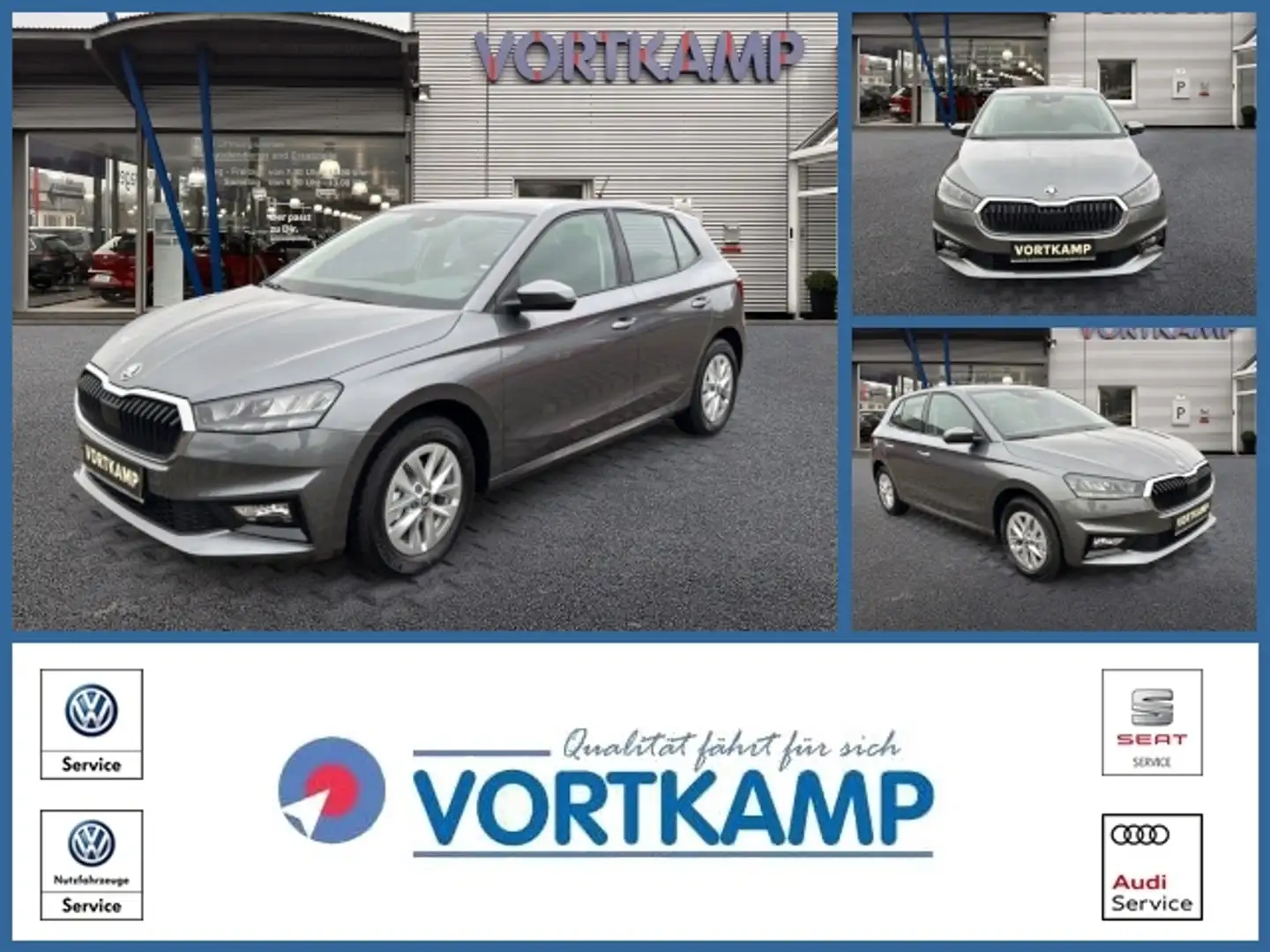 Skoda Fabia Selection LED/Kamera/SmartLink Gris - 1