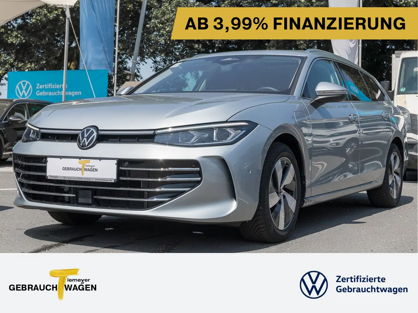 Volkswagen Passat Variant 1.5 TSI eHybrid ELEGANCE LEDER Hu Silber - 1