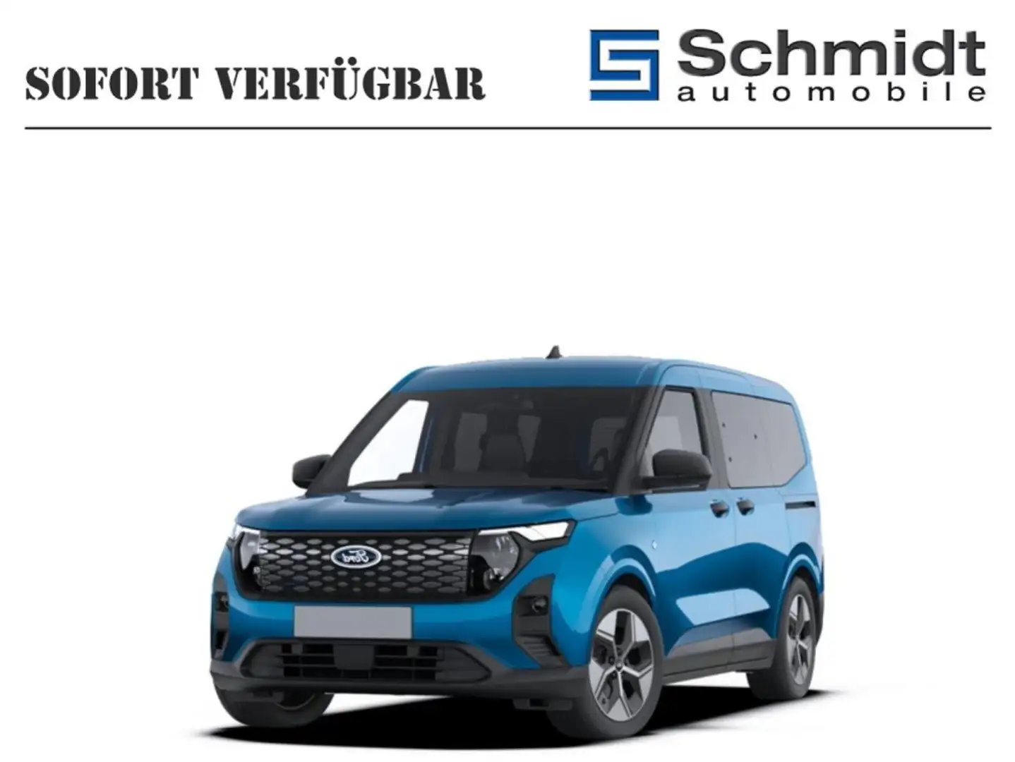 Ford Tourneo Courier Trend 1,0L Elektro 136PS A FWD Blauw - 1