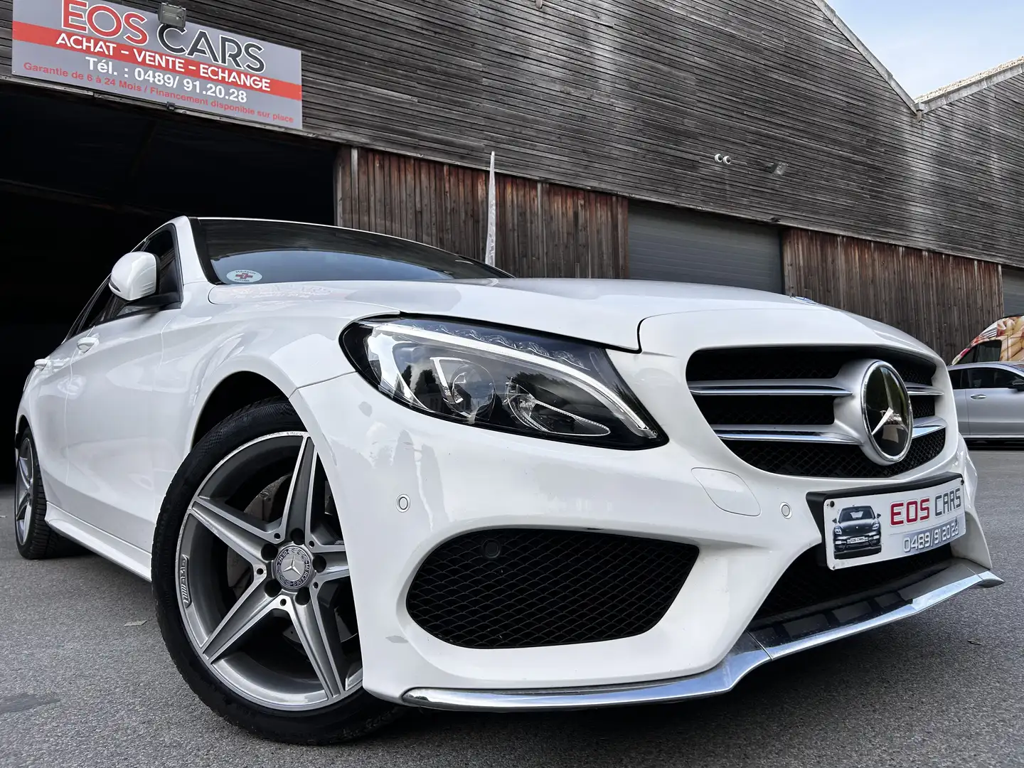 Mercedes-Benz C 220 d Pack Amg int+ext Joy Con Camera A Voir! Gar 1An Wit - 1