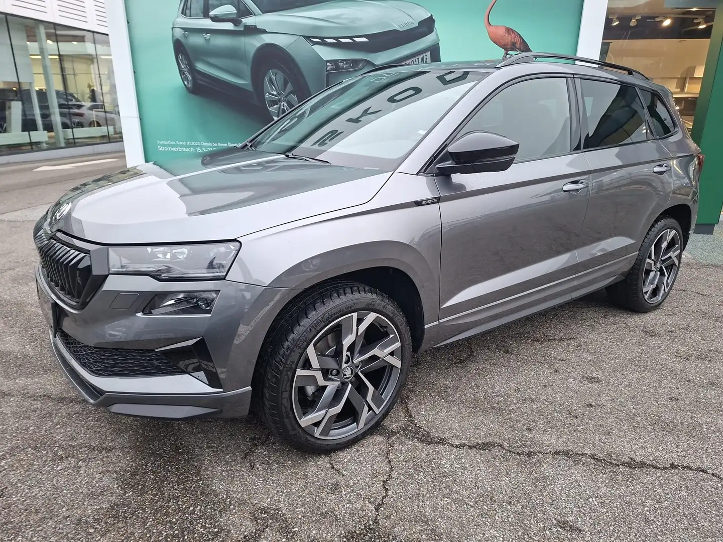 Skoda Karoq 4x4 Sportline TDI DSG Gris - 1