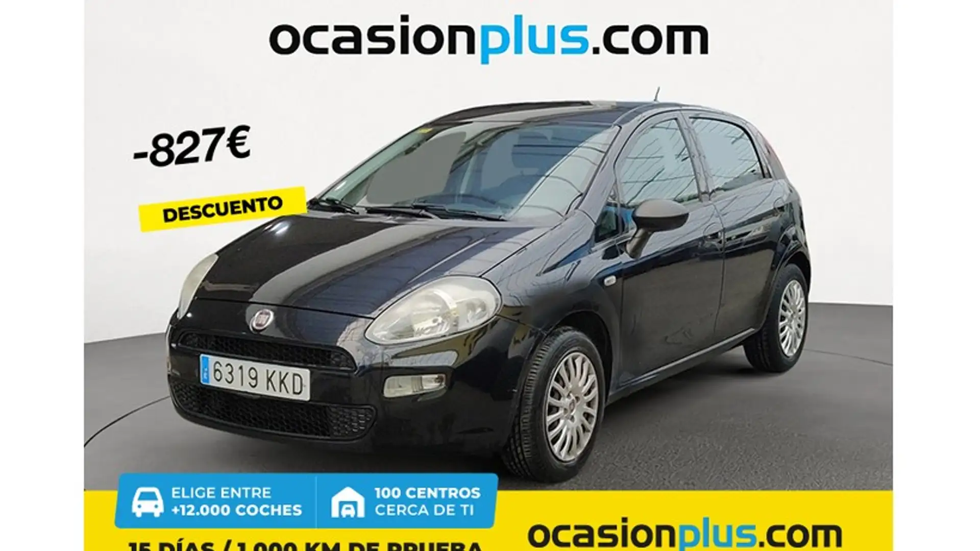 Fiat Punto 1.2 S&S 51kW E6 Noir - 1