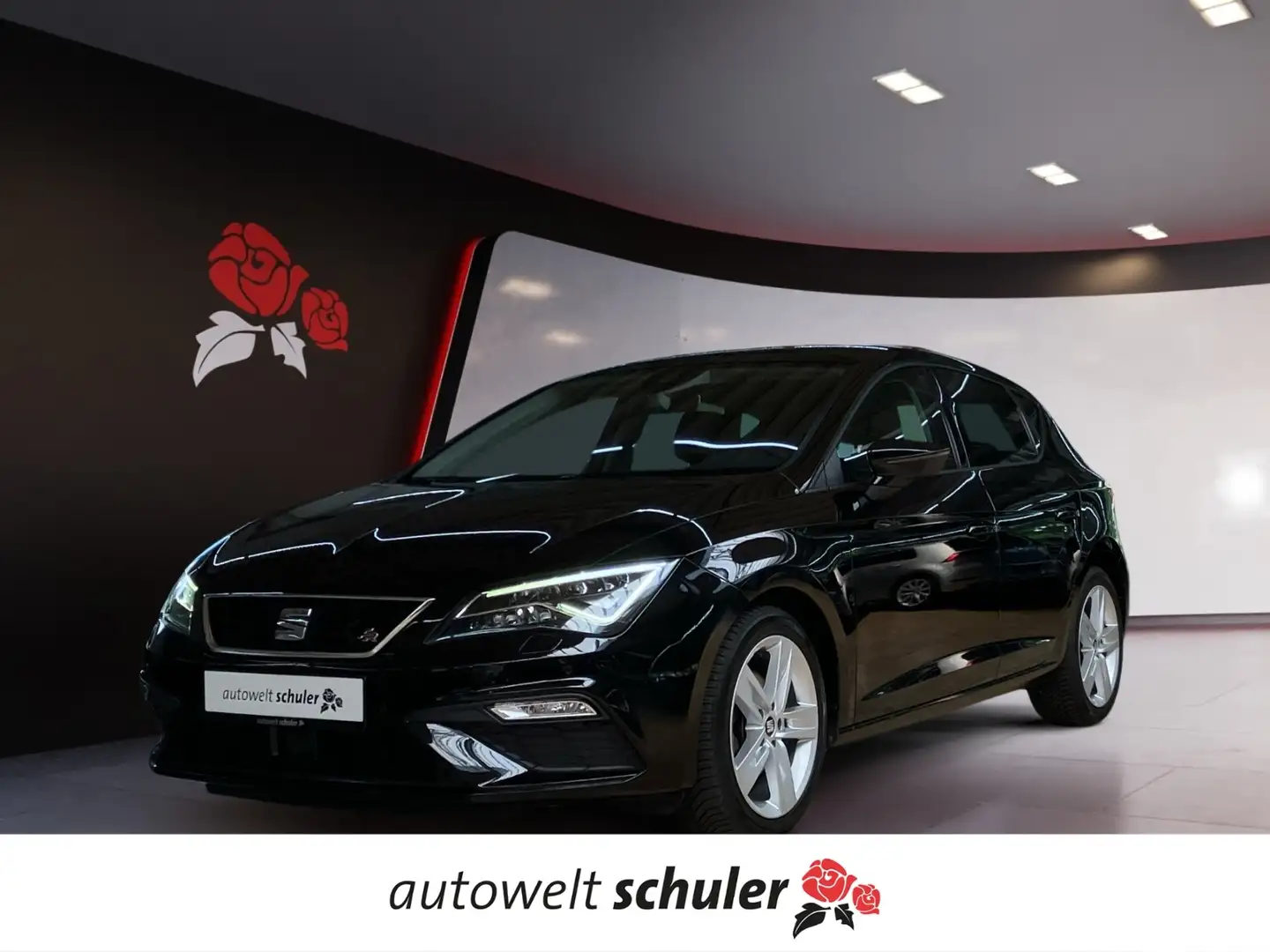 SEAT Leon 1.5 TSI DSG FR LED Navi Sitzheizung Negro - 1