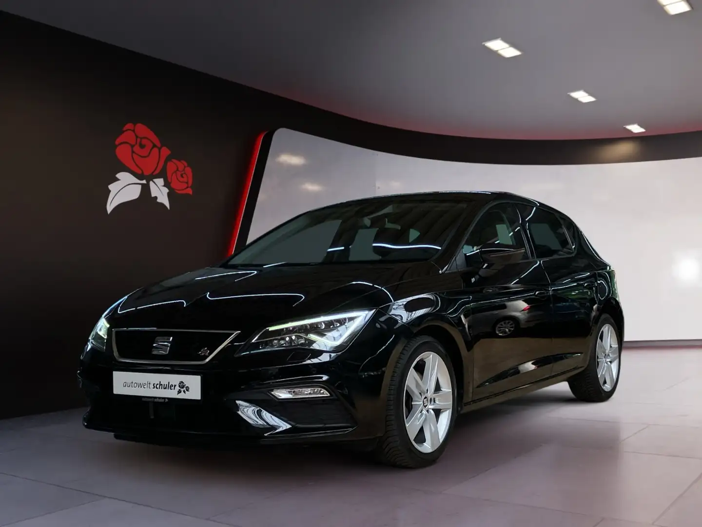 SEAT Leon 1.5 TSI DSG FR LED Navi Sitzheizung Negro - 2