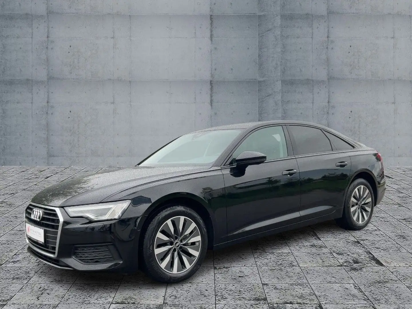 Audi A6 35 TDI S-TR MATRIX+NAVI+RFK+GRA+18" Zwart - 2
