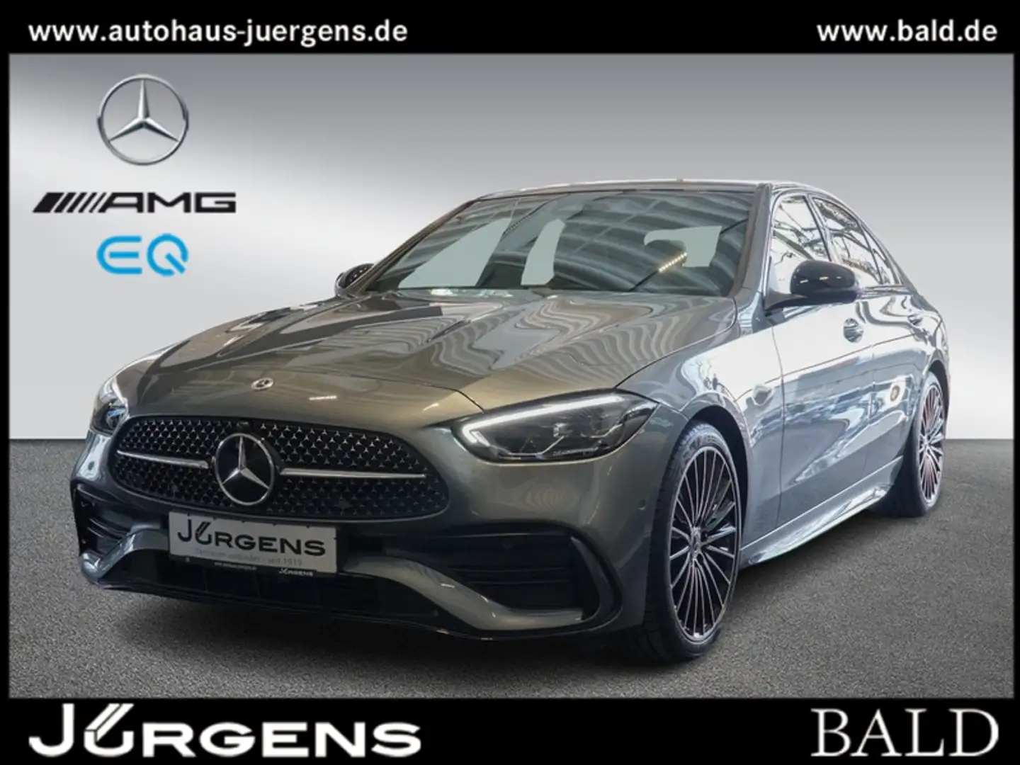 Mercedes-Benz C 180 AMG-Sport/LED/360/Night/Pano/Sound/18' Grau - 1