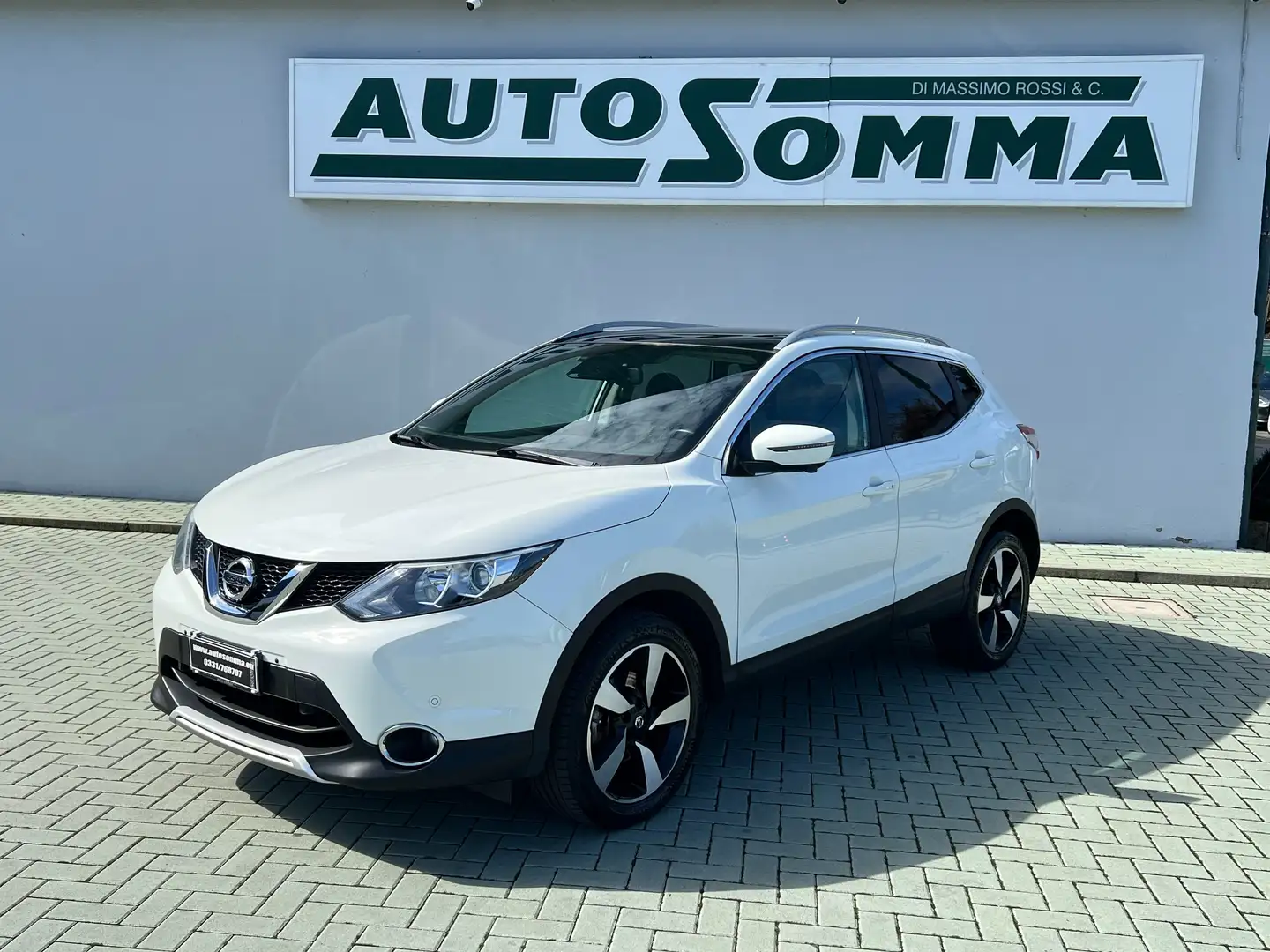 Nissan Qashqai 1.2 dig-t N-Connecta 115cv  TUTTI TAGLIANDI CERTIF Blanc - 1