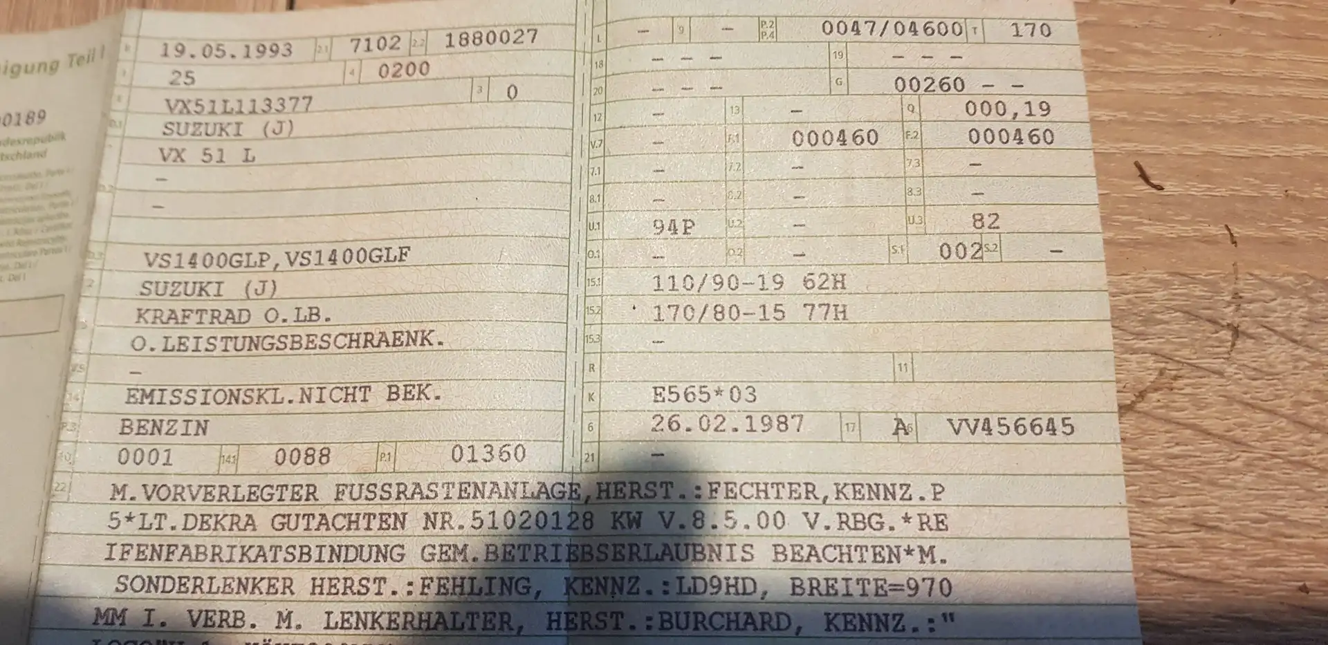 Suzuki VS 1400 Roşu - 1