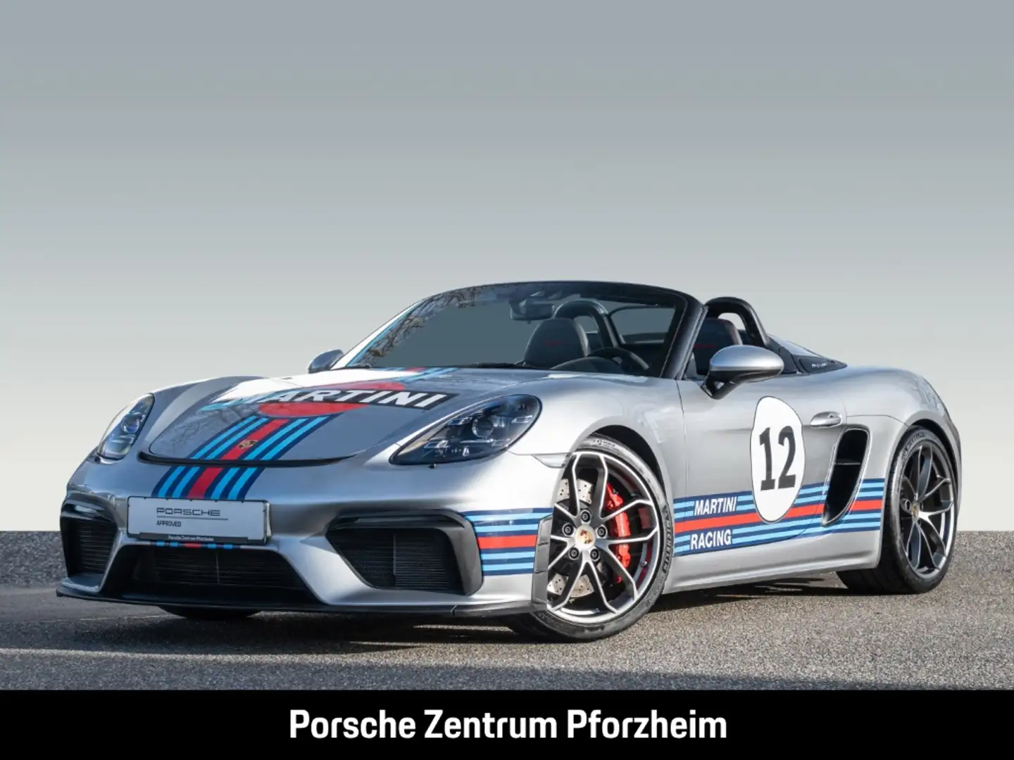 Porsche 718 Spyder BOSE Rückfahrkamera Sportabgas LED Argent - 1
