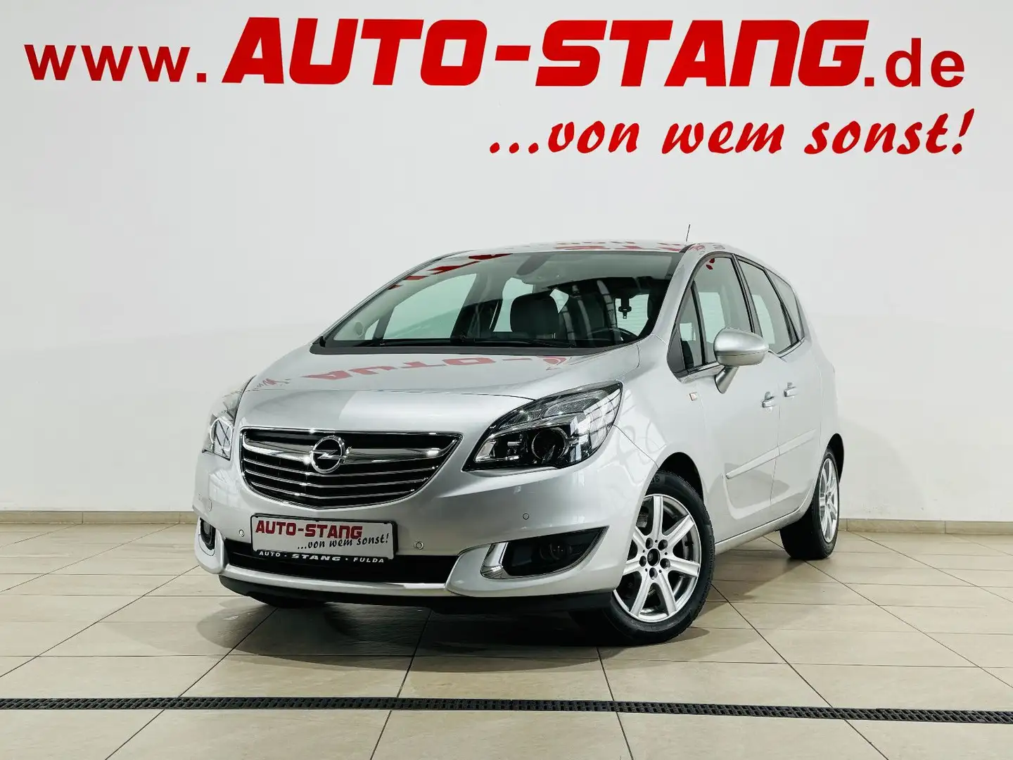 Opel Meriva 1.4 LPG/Benzin *NAVI*SH*TEMPOMAT*AHK* Silber - 1