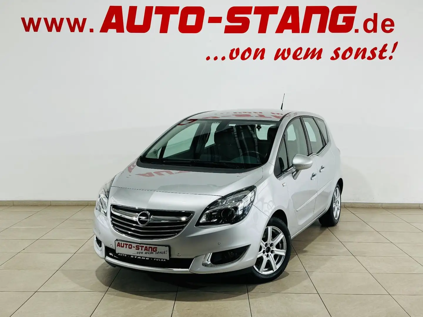 Opel Meriva 1.4 LPG/Benzin *NAVI*SH*TEMPOMAT*AHK* Silber - 2
