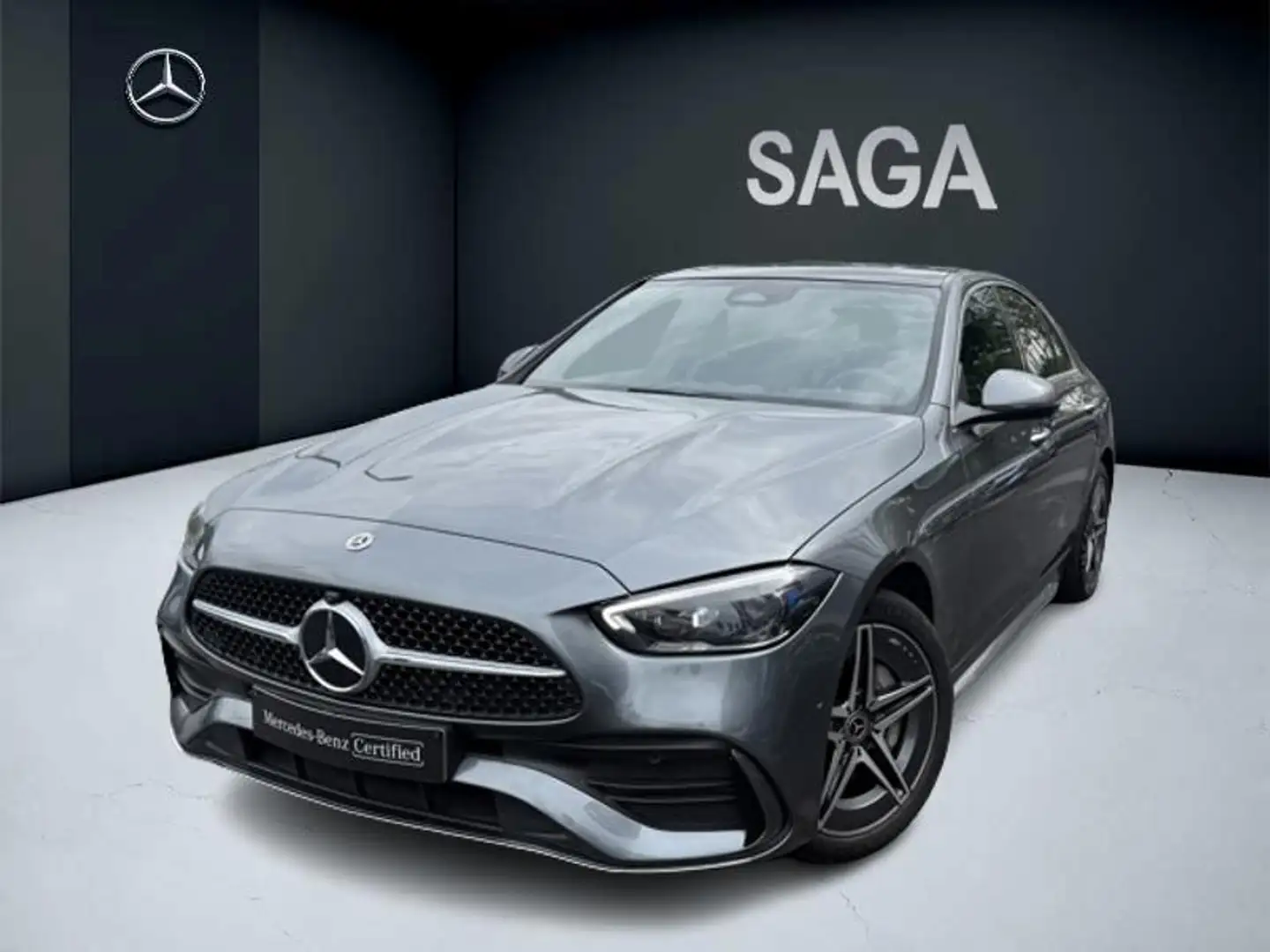 Mercedes-Benz C 300 de Hybrid Berline AMG Line Gris - 1