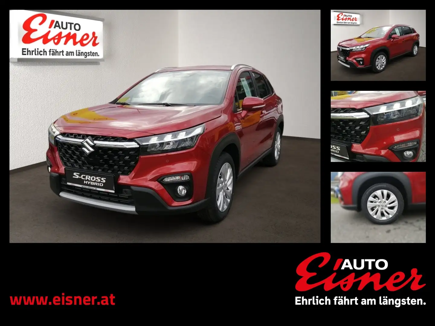 Suzuki S-Cross 1.4 HYBRID ALLGRIP SHI gratis Winterräder Rot - 1
