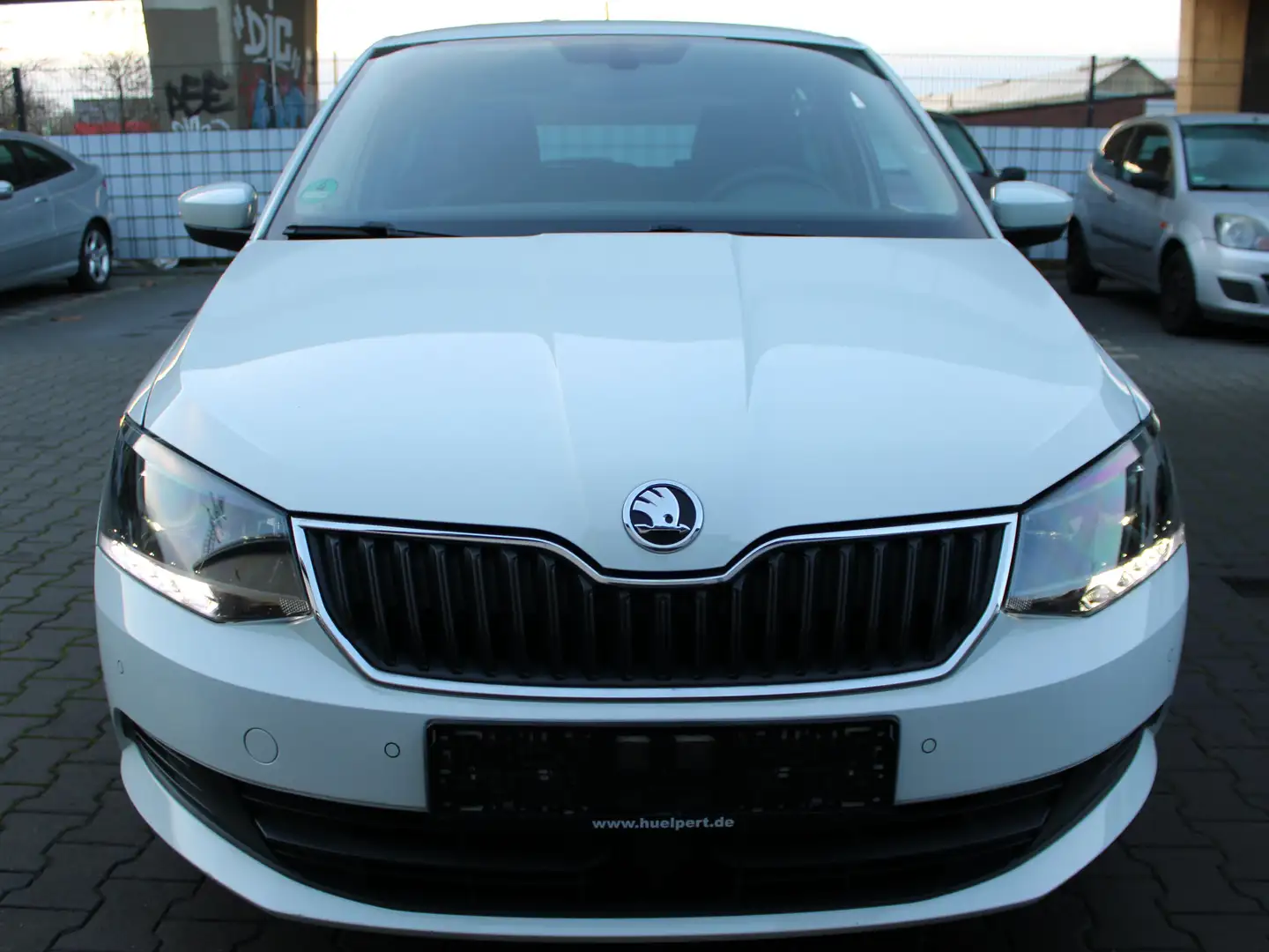Skoda Fabia 1.2 TSI Ambition 1.Hand/SHZ/Parksen./Allwetterreif Blanc - 2