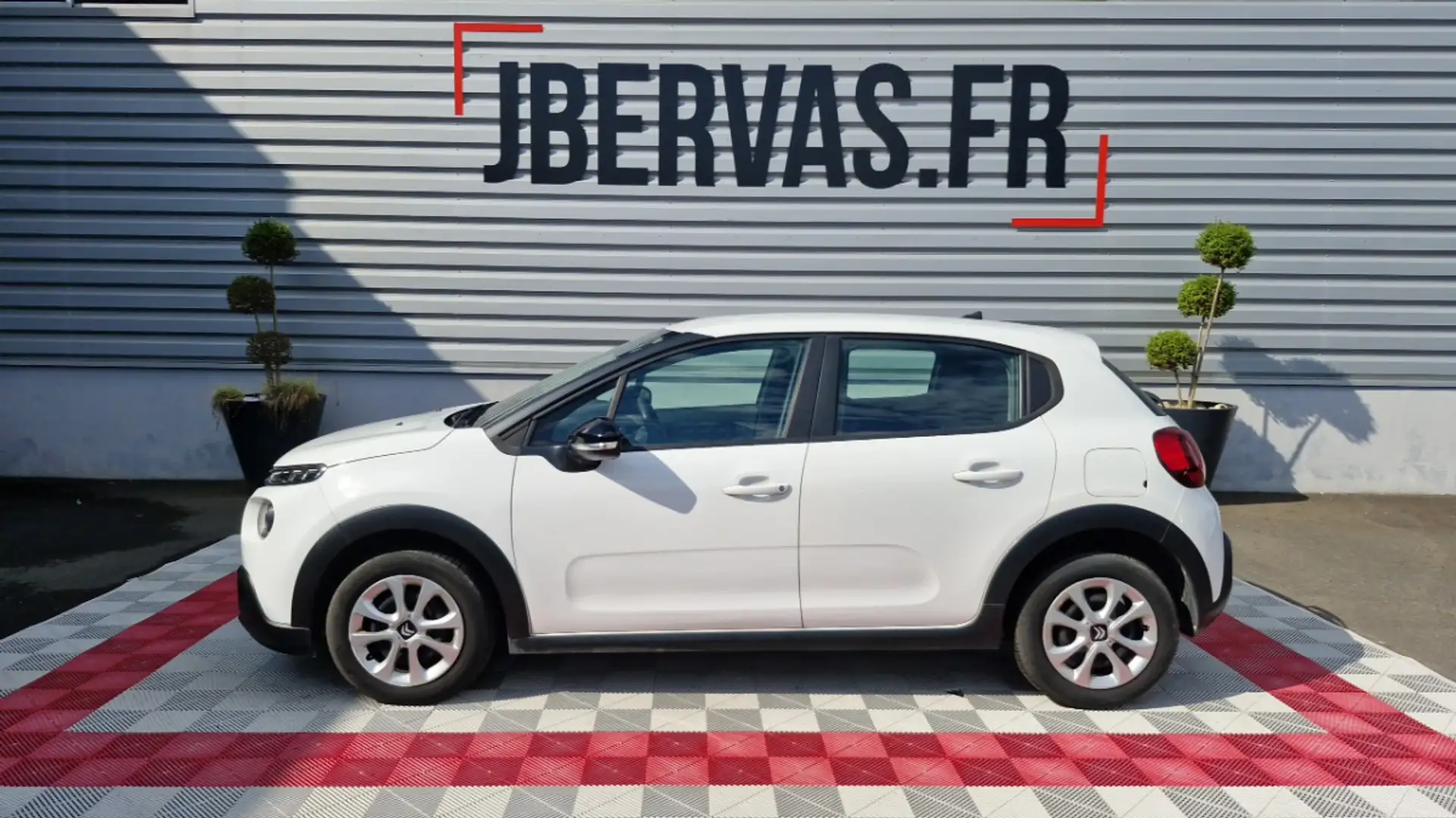Citroen C3 PURE TECH 83 SS BVM FEEL BUSINESS R Blanc - 1