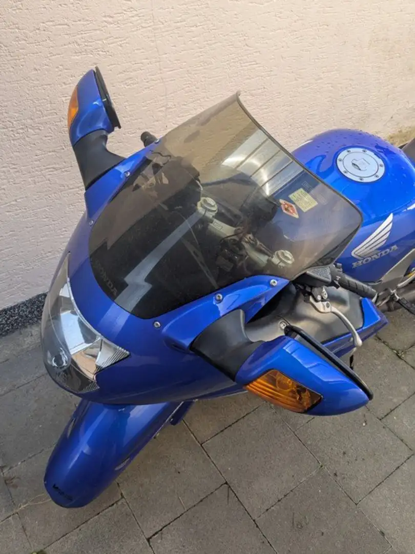 Honda CBR 1100 Super Blackbird Bleu - 1