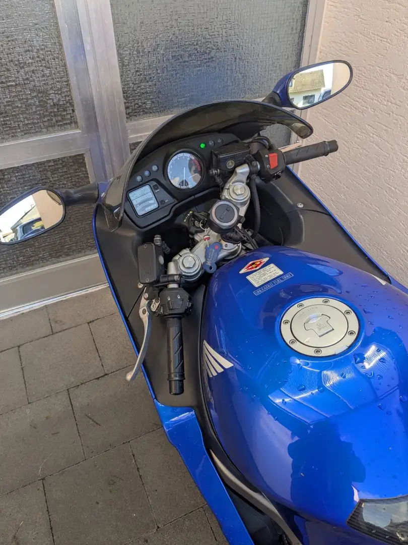 Honda CBR 1100 Super Blackbird Bleu - 2