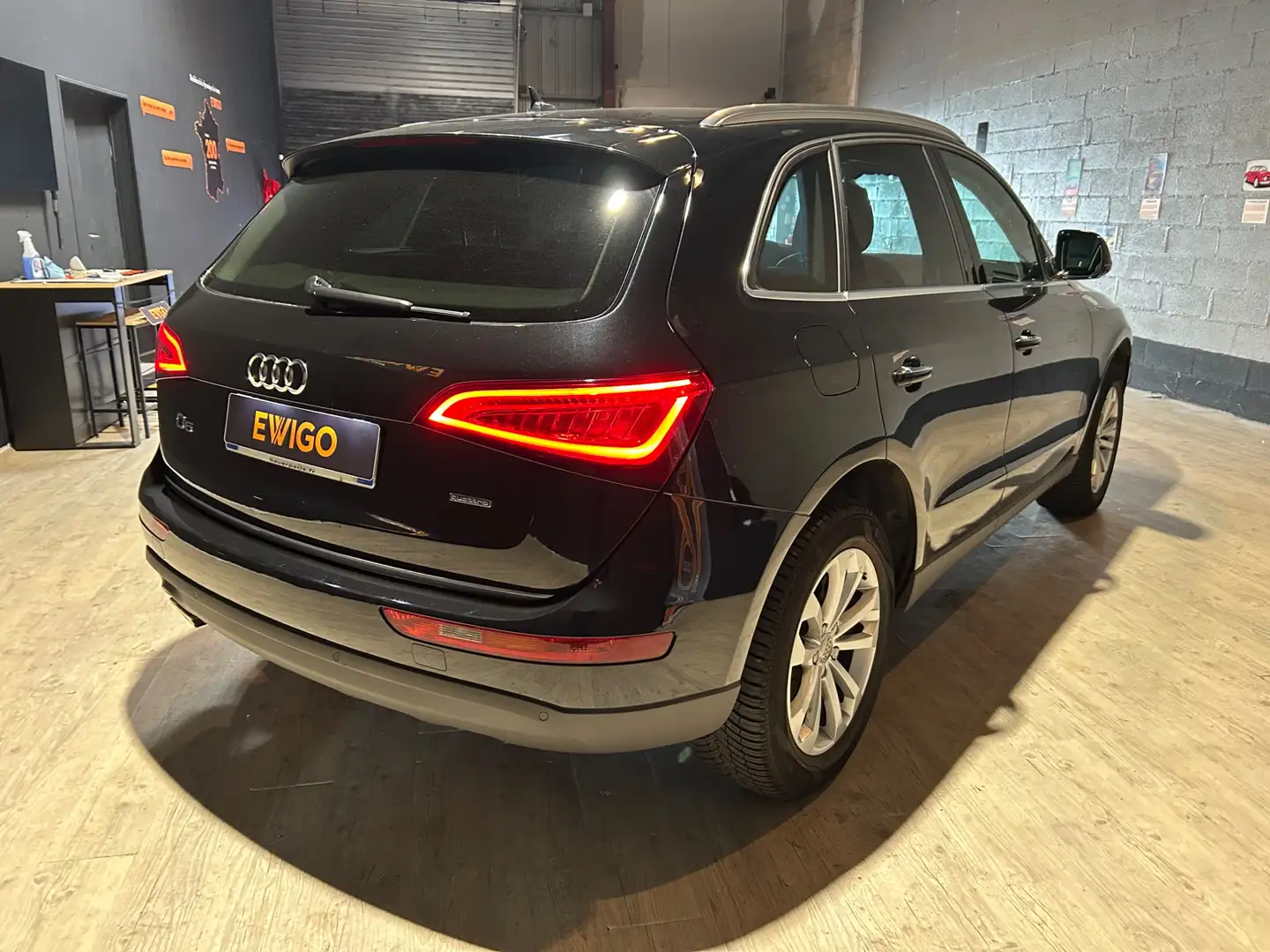 Audi Q5 2.0 TDI 190Ch AMBITION LUXE QUATTRO S-TRONIC Entretien constructeur- GPS- Semi cuir alcantara - 2